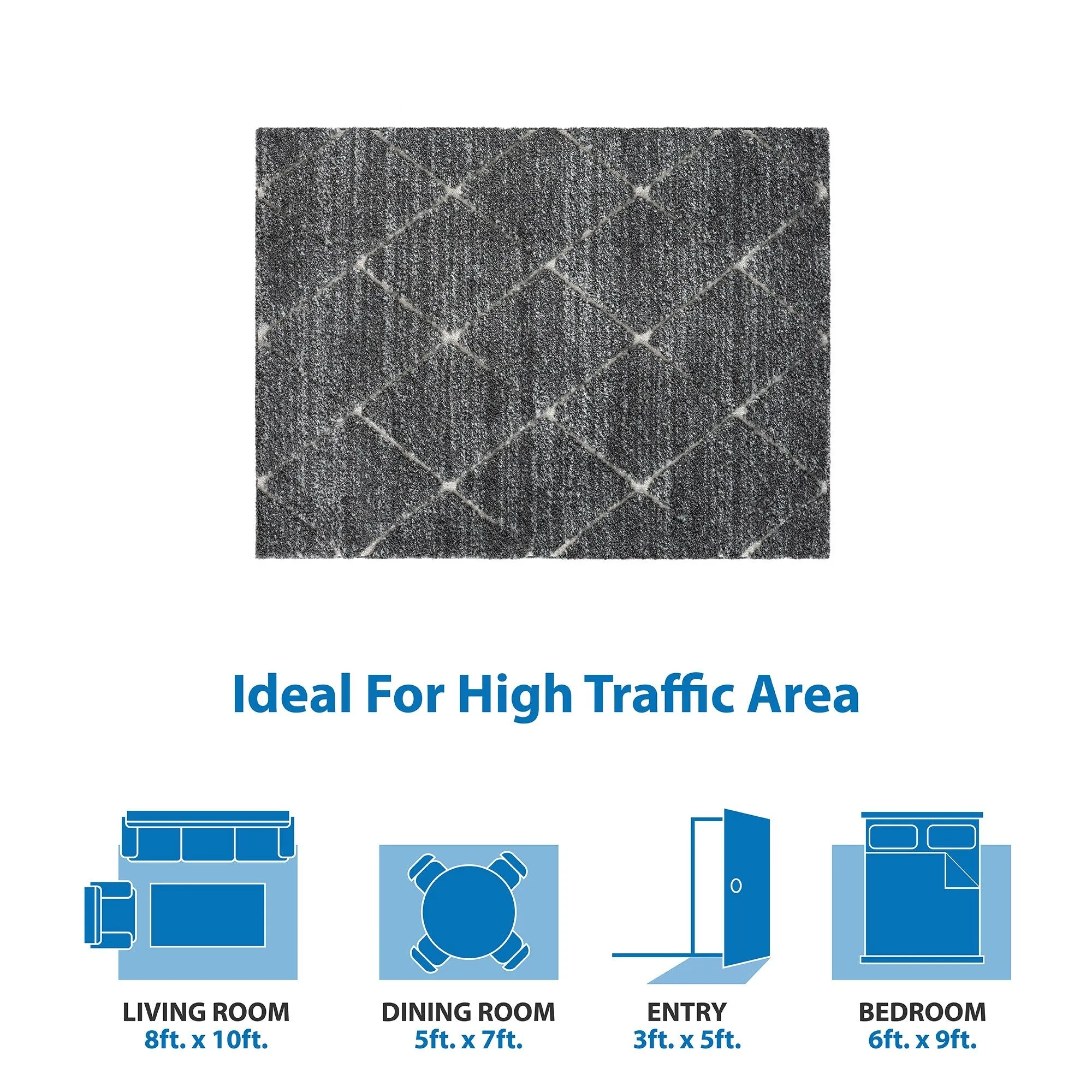 Madison Park Sophie Talas Trellis Area Rug