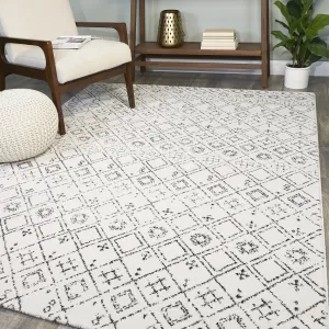 Marcel Geometric Trellis Area Rug