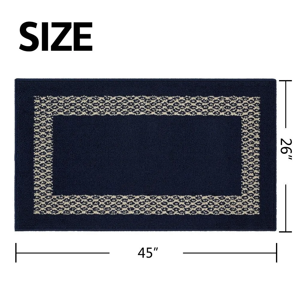 Marina Decoration Decor Non-Slip Rubber Back Runner Carpet Floor Area Rug Indoor Accent Decorative Mat. Diamond Design