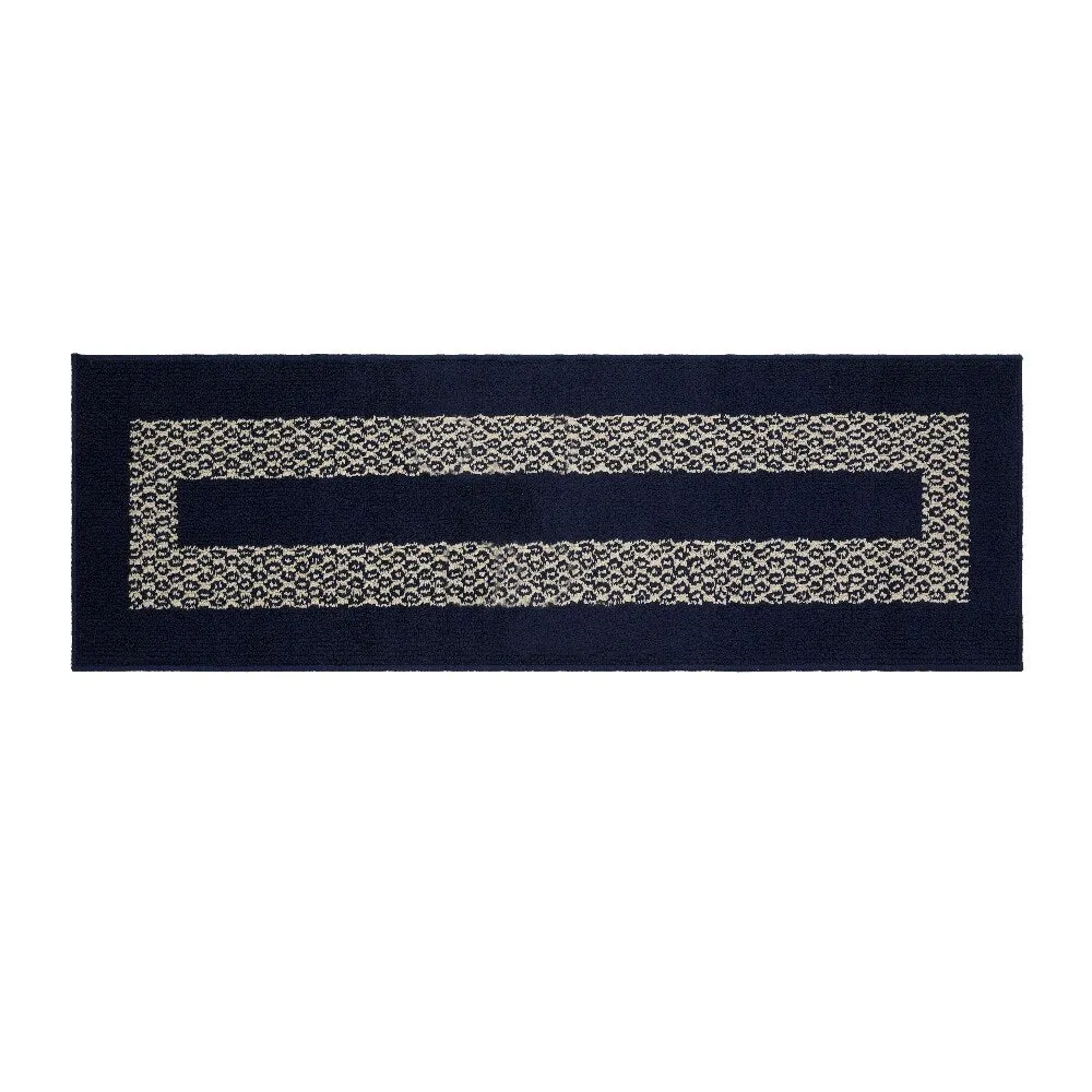 Marina Decoration Decor Non-Slip Rubber Back Runner Carpet Floor Area Rug Indoor Accent Decorative Mat. Diamond Design