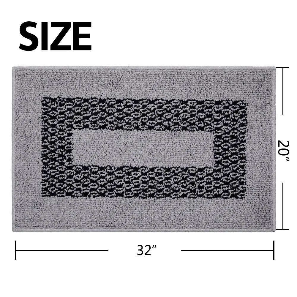 Marina Decoration Decor Non-Slip Rubber Back Runner Carpet Floor Area Rug Indoor Accent Decorative Mat. Diamond Design