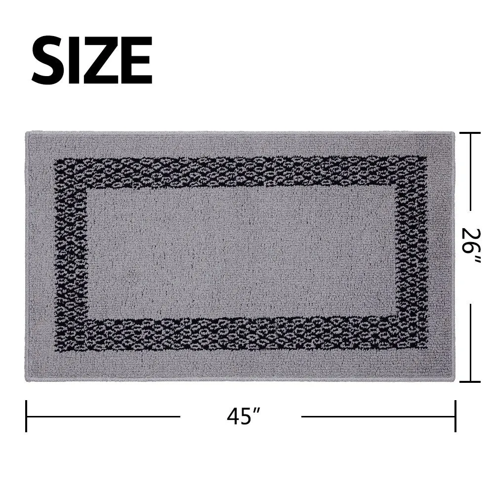 Marina Decoration Decor Non-Slip Rubber Back Runner Carpet Floor Area Rug Indoor Accent Decorative Mat. Diamond Design