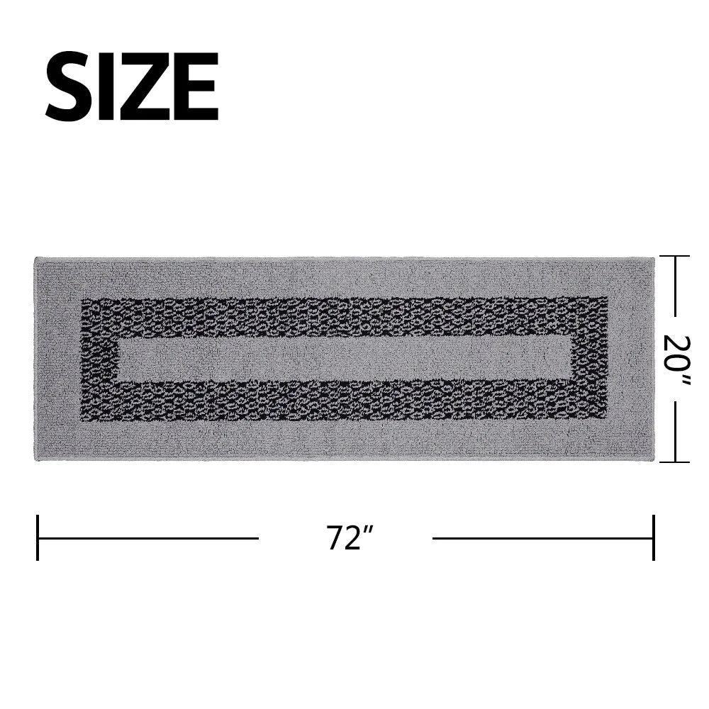 Marina Decoration Decor Non-Slip Rubber Back Runner Carpet Floor Area Rug Indoor Accent Decorative Mat. Diamond Design