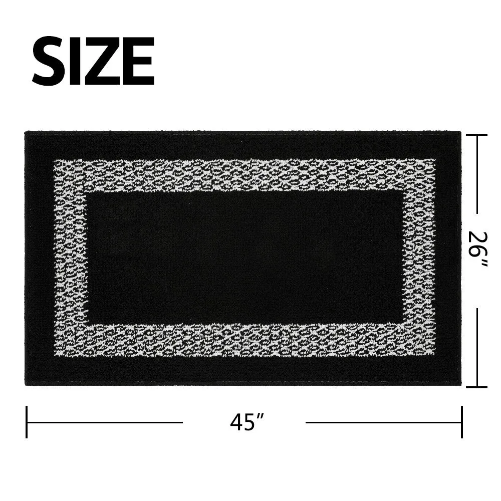 Marina Decoration Decor Non-Slip Rubber Back Runner Carpet Floor Area Rug Indoor Accent Decorative Mat. Diamond Design