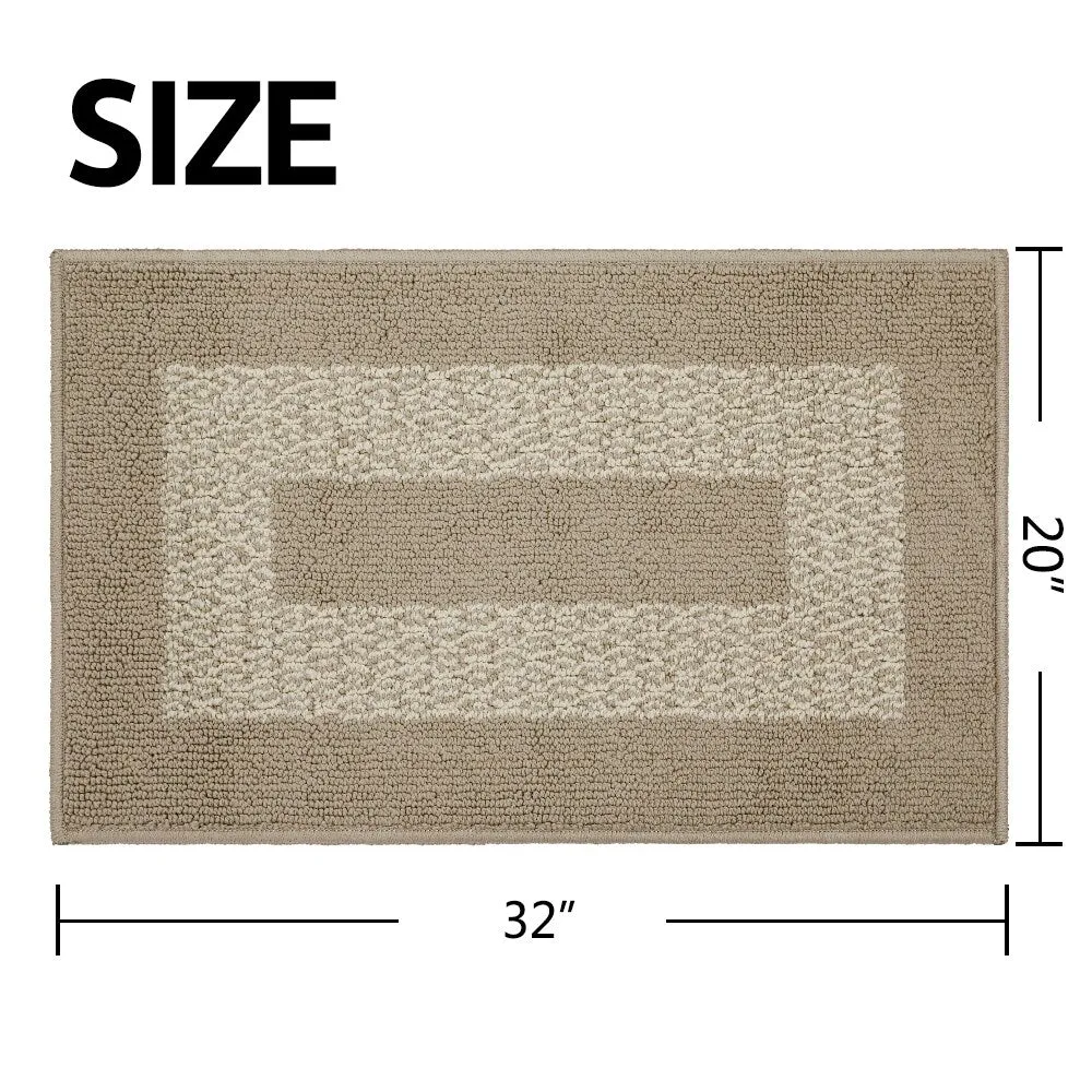Marina Decoration Decor Non-Slip Rubber Back Runner Carpet Floor Area Rug Indoor Accent Decorative Mat. Diamond Design