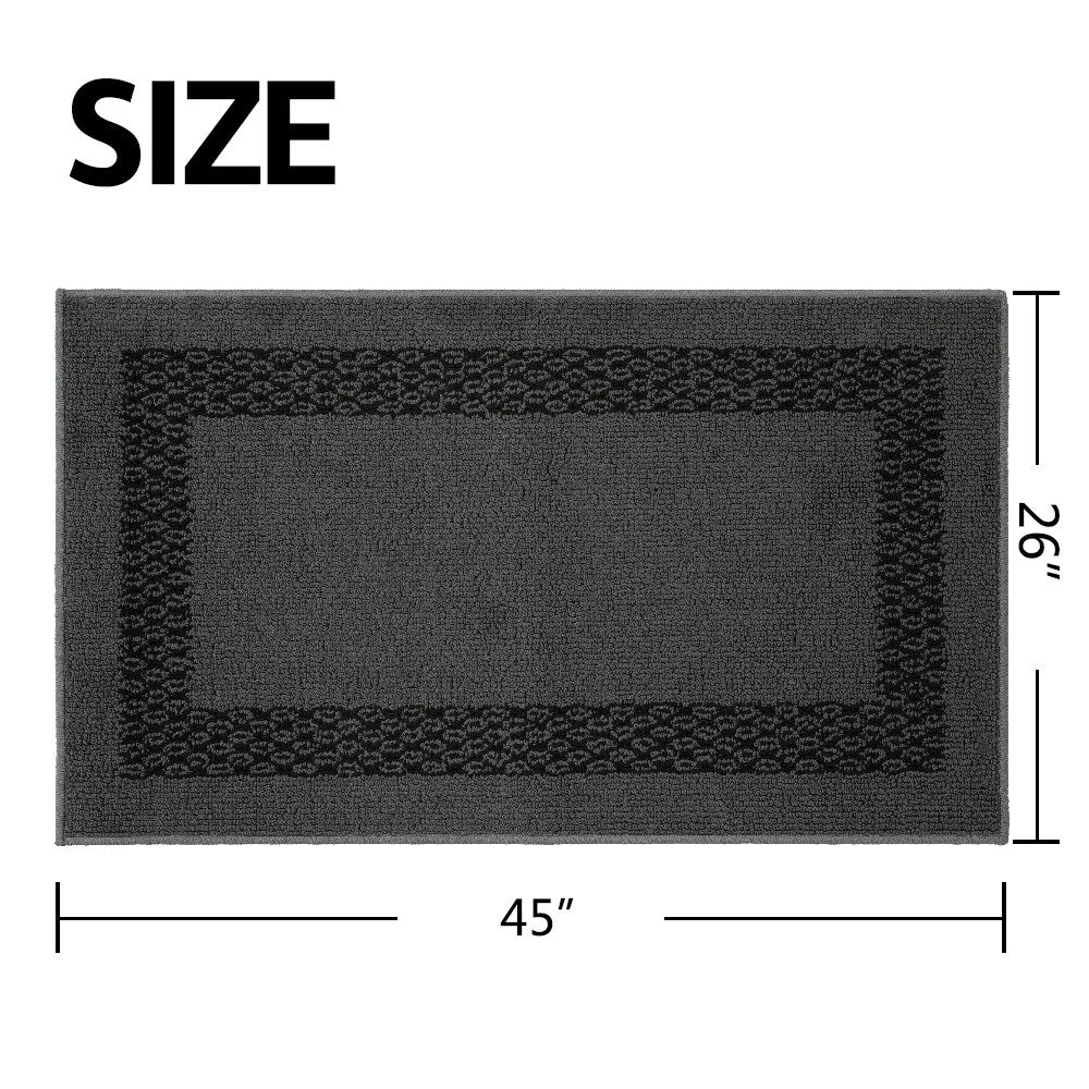 Marina Decoration Decor Non-Slip Rubber Back Runner Carpet Floor Area Rug Indoor Accent Decorative Mat. Diamond Design