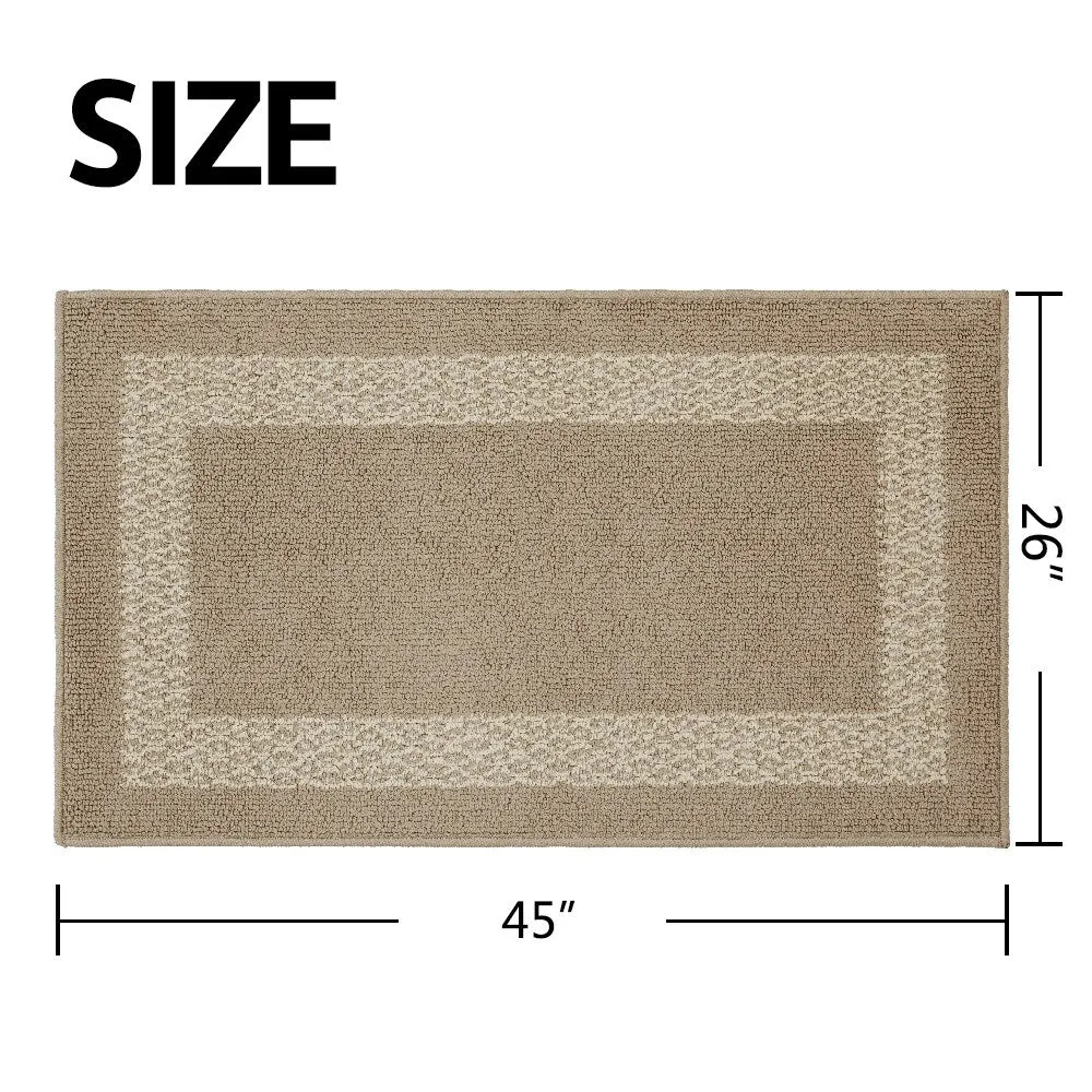Marina Decoration Decor Non-Slip Rubber Back Runner Carpet Floor Area Rug Indoor Accent Decorative Mat. Diamond Design