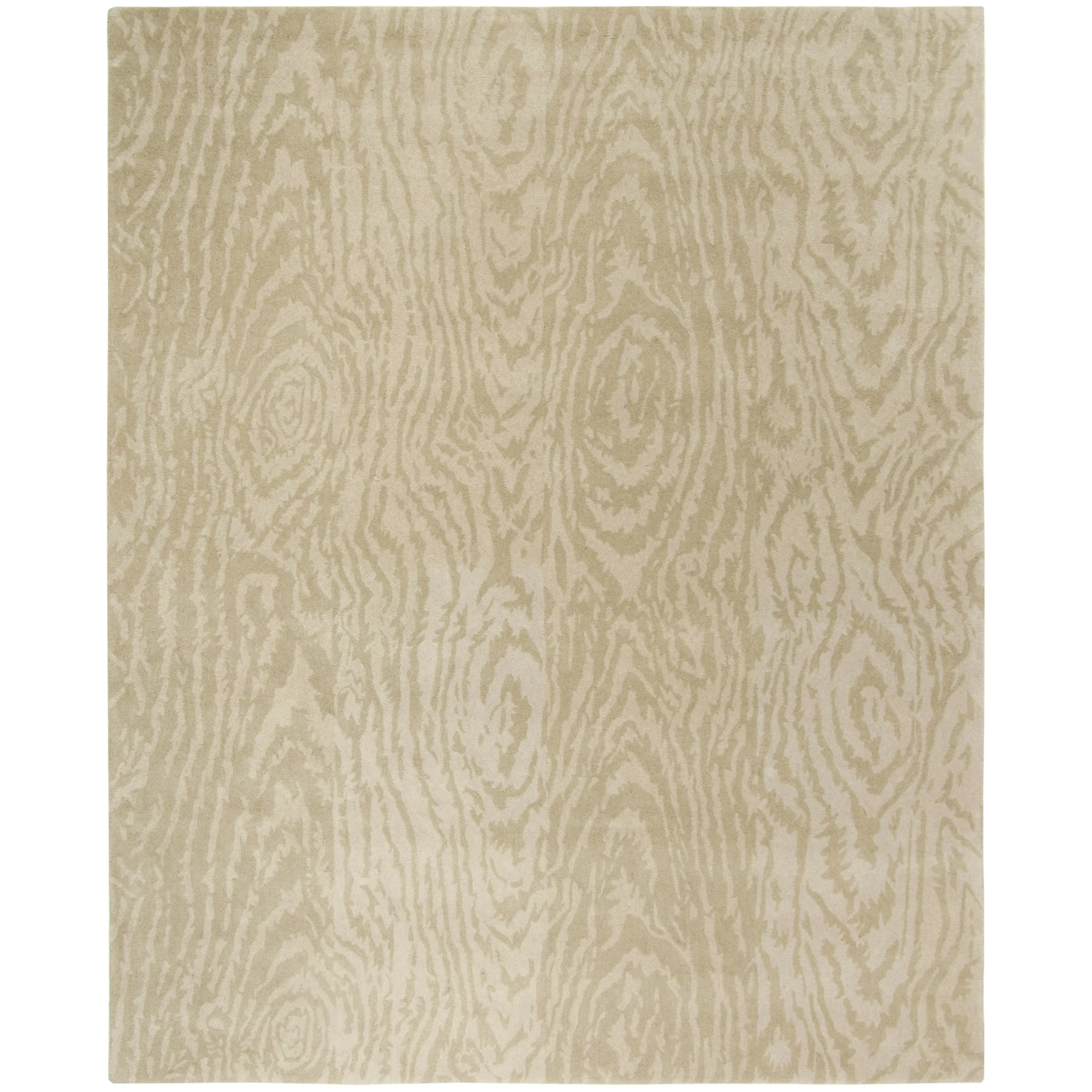 Martha Stewart by SAFAVIEH Handmade Layered Faux Bois Wool Rug