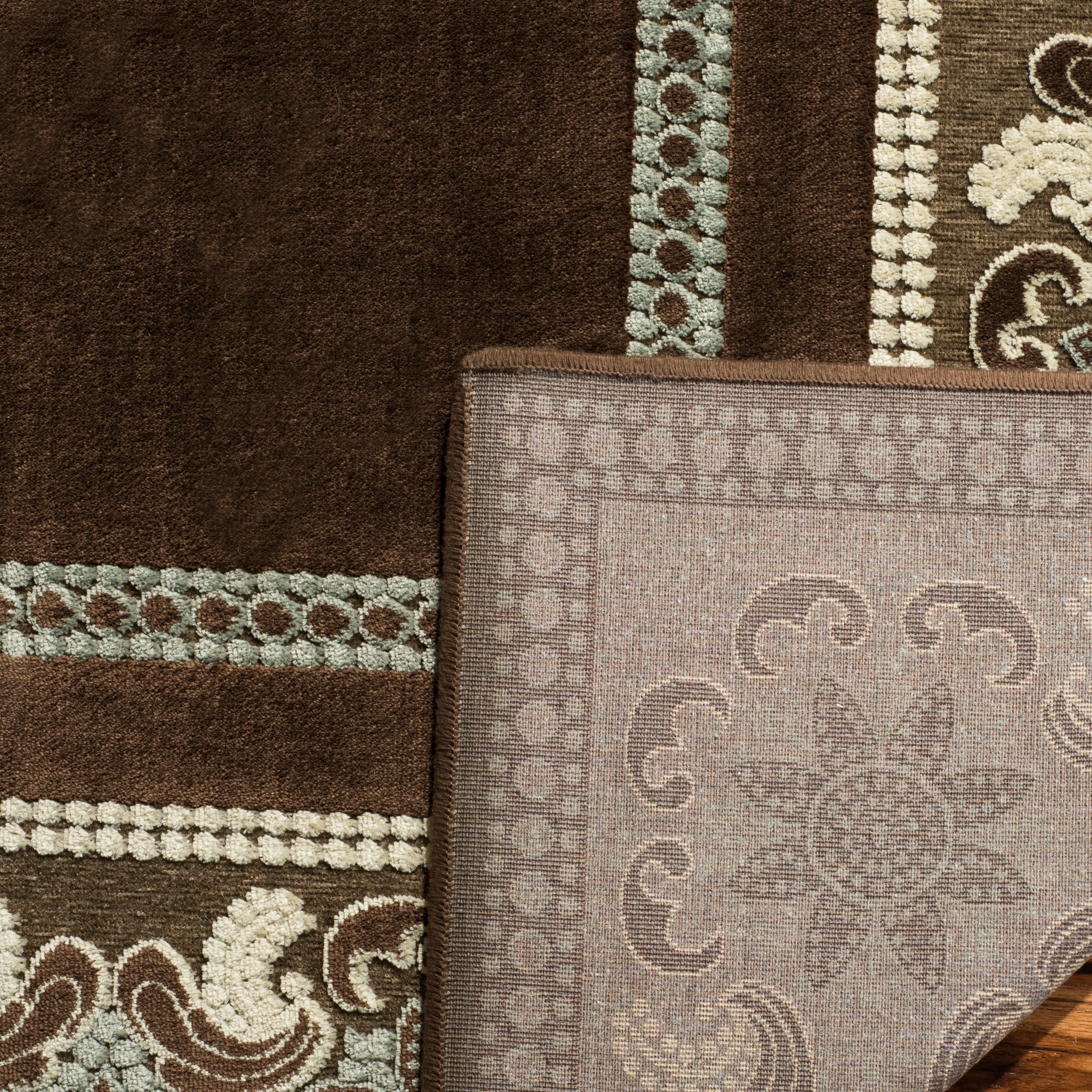 Martha Stewart by SAFAVIEH Handmade Taj Mahal Viscose Rug