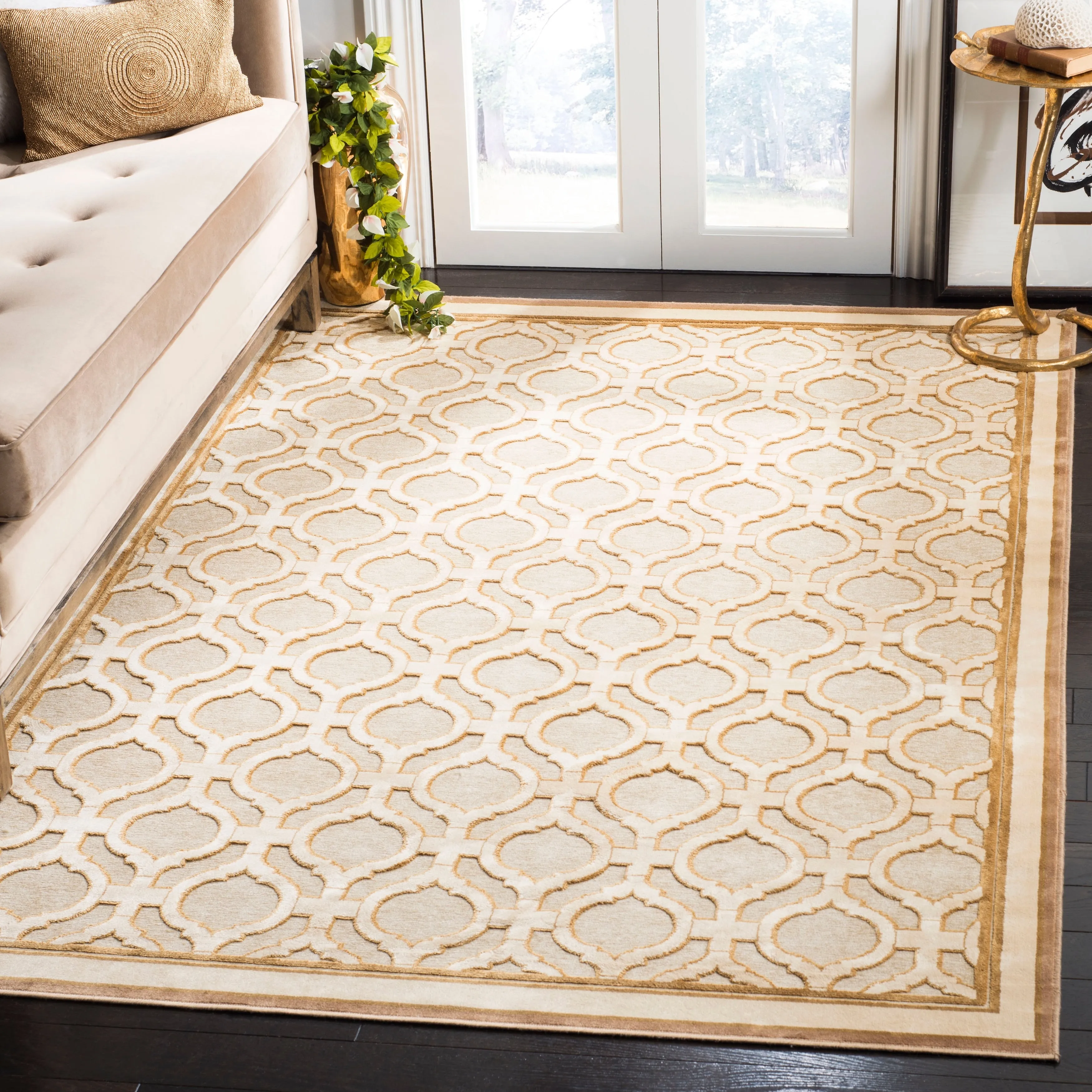 Martha Stewart by SAFAVIEH Handmade Takiko Viscose Rug