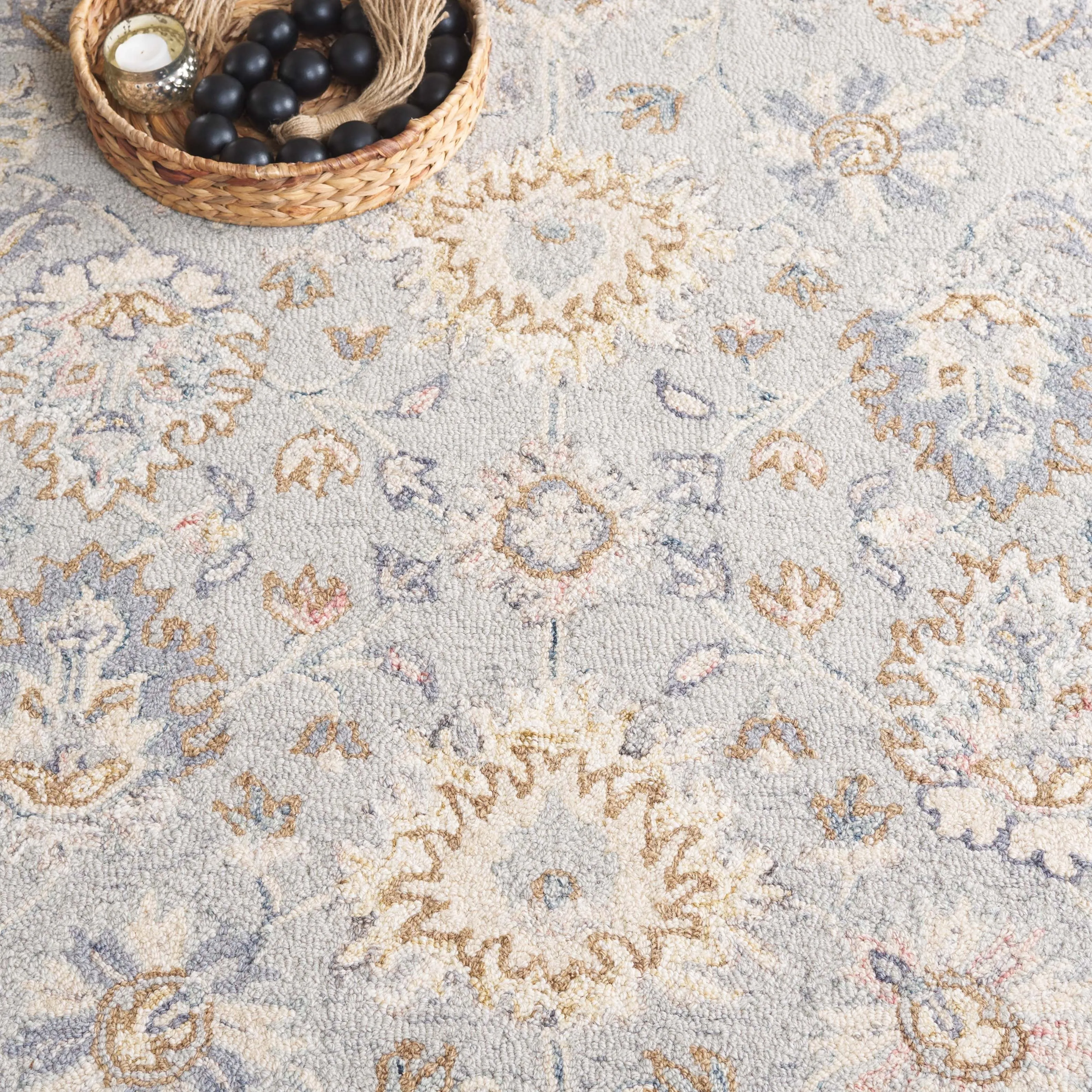 Martha Stewart Handmade Narcisse Contemporary Wool Rug