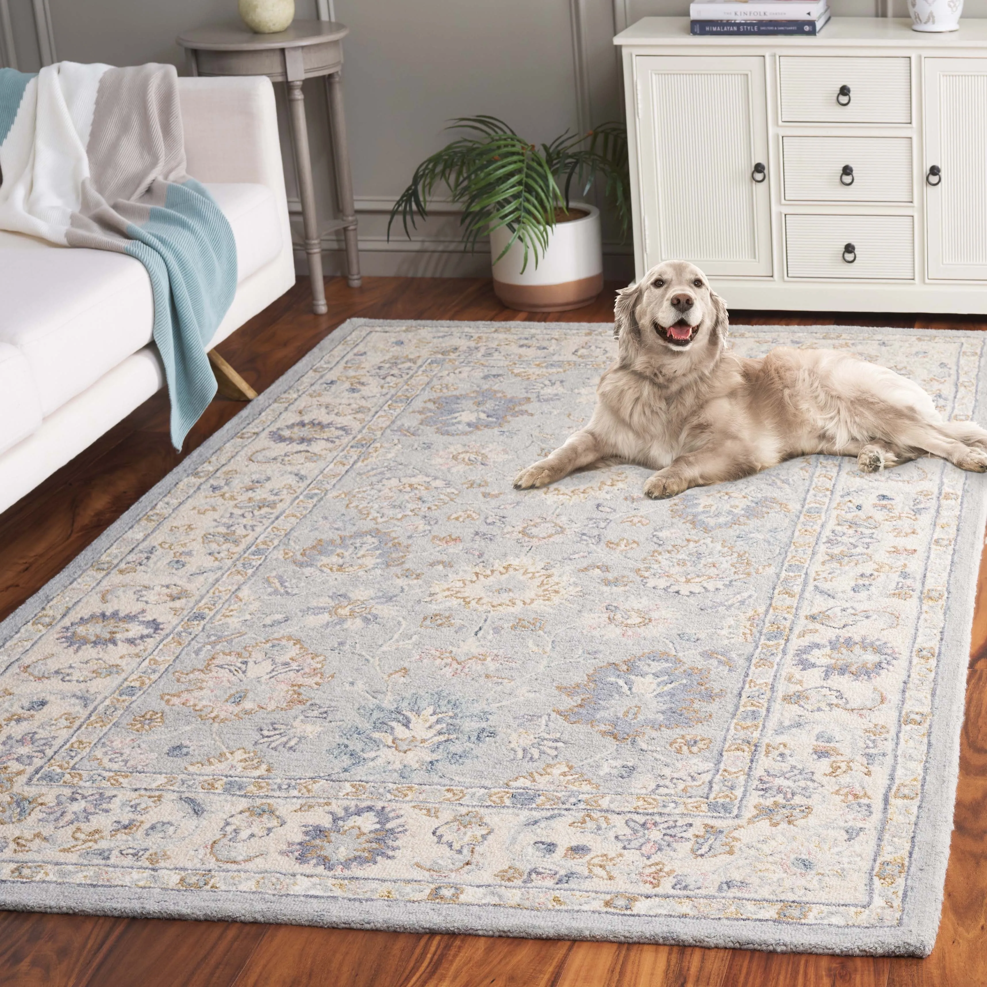 Martha Stewart Handmade Narcisse Contemporary Wool Rug