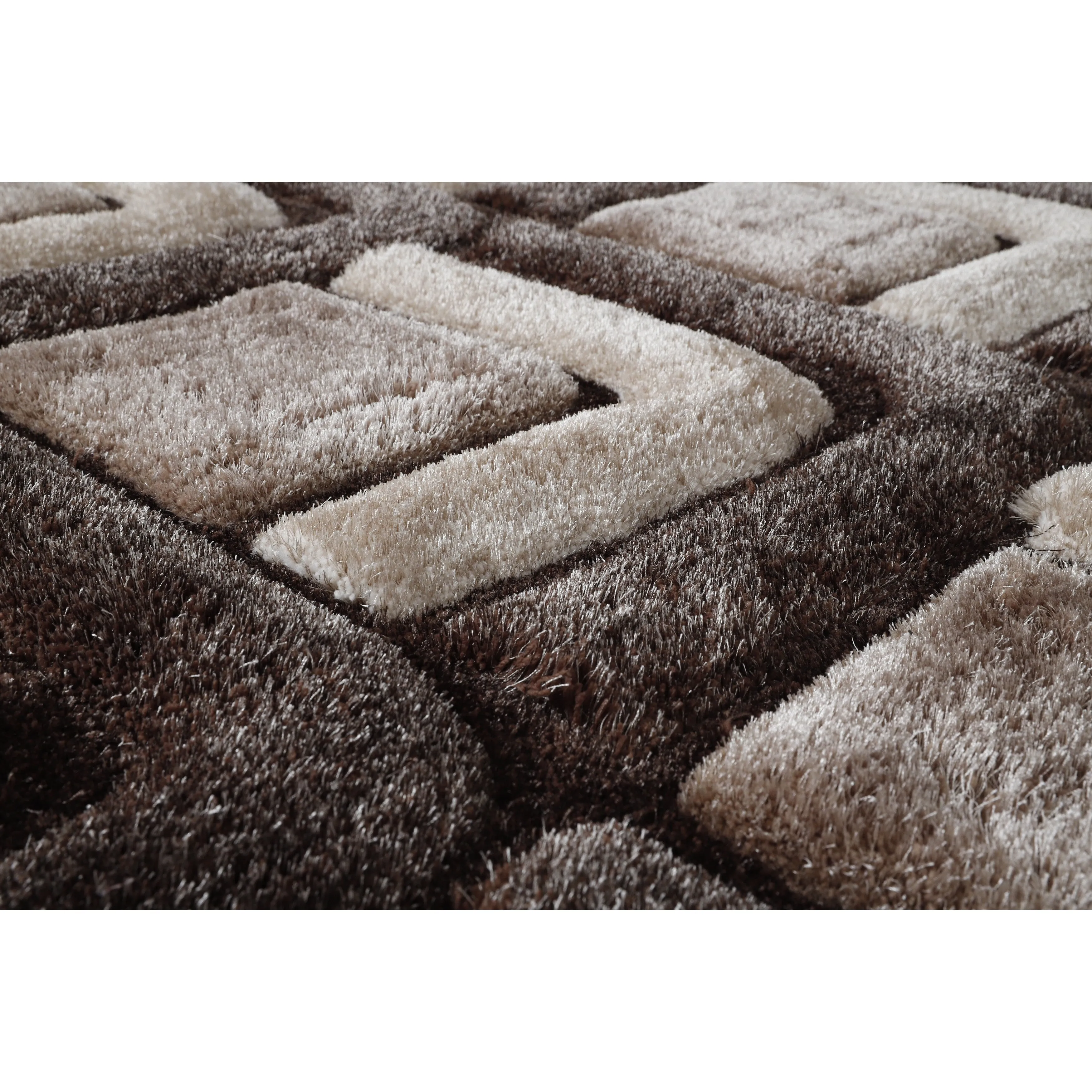 Mateos Shag Contemporary Designed Area Rug