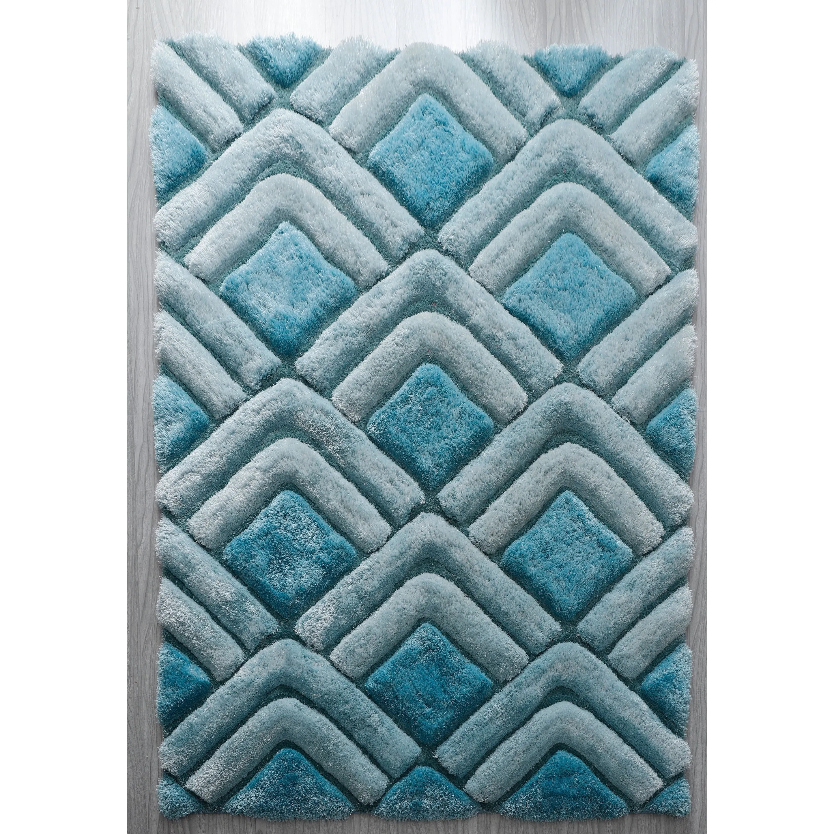 Mateos Shag Contemporary Designed Area Rug