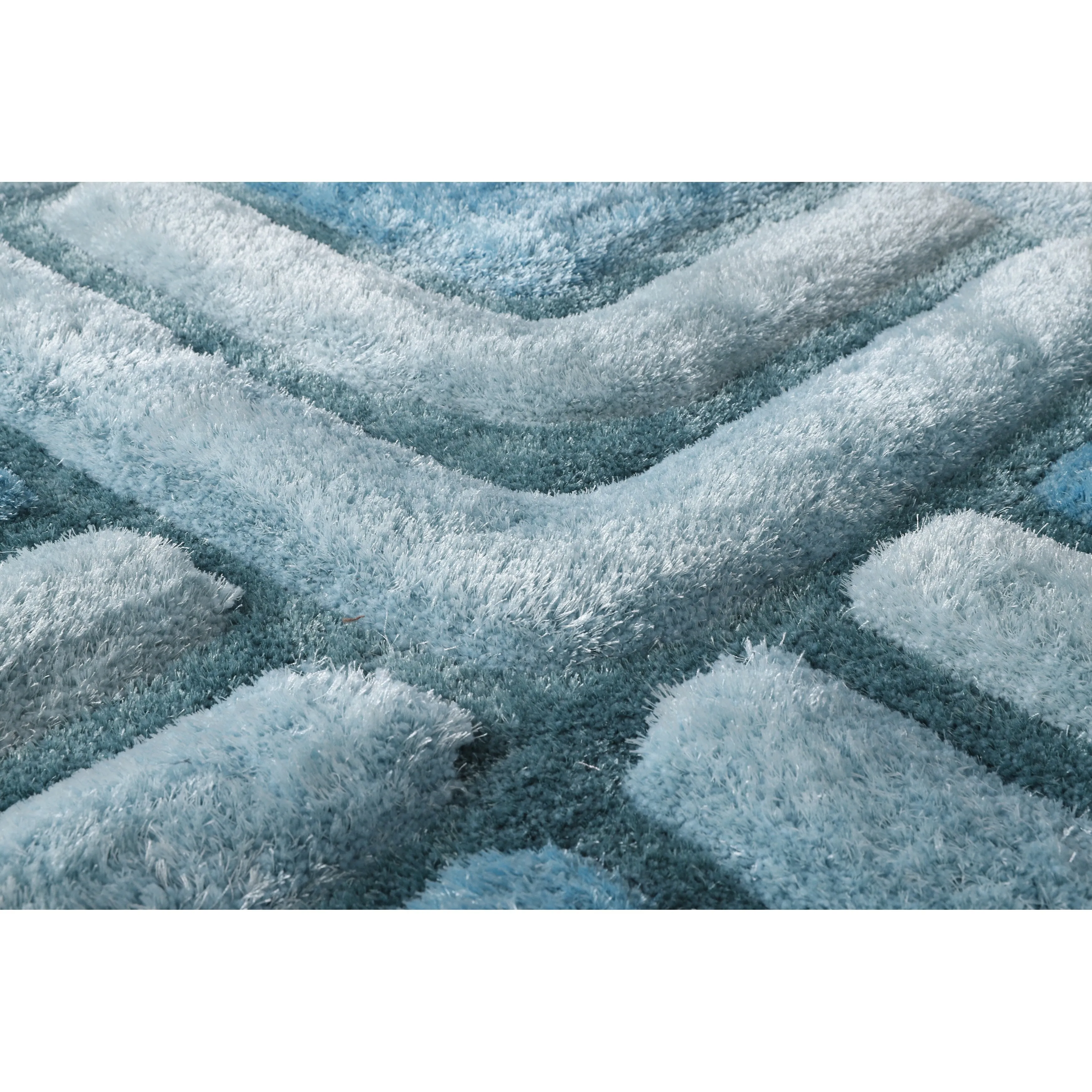 Mateos Shag Contemporary Designed Area Rug