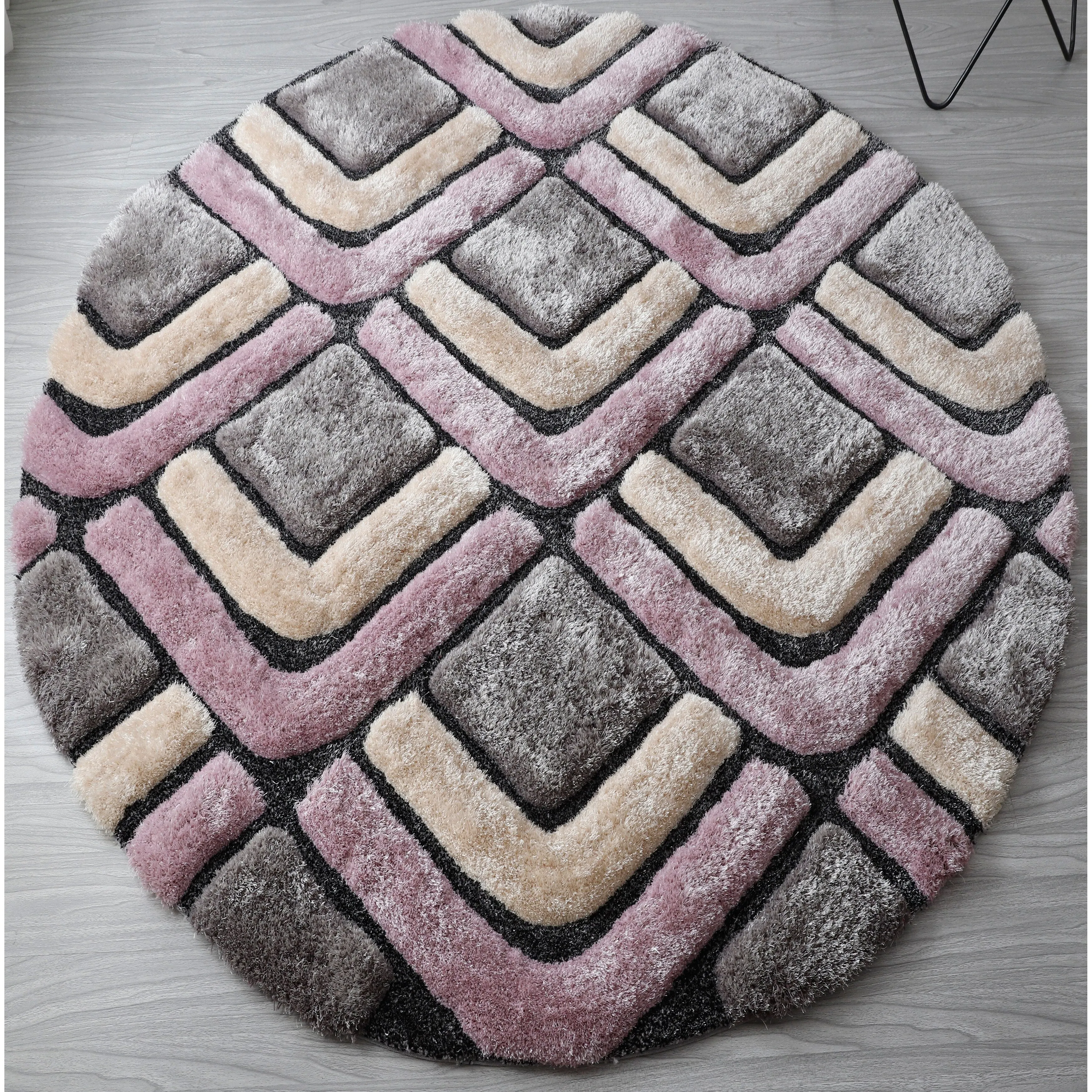 Mateos Shag Contemporary Designed Area Rug
