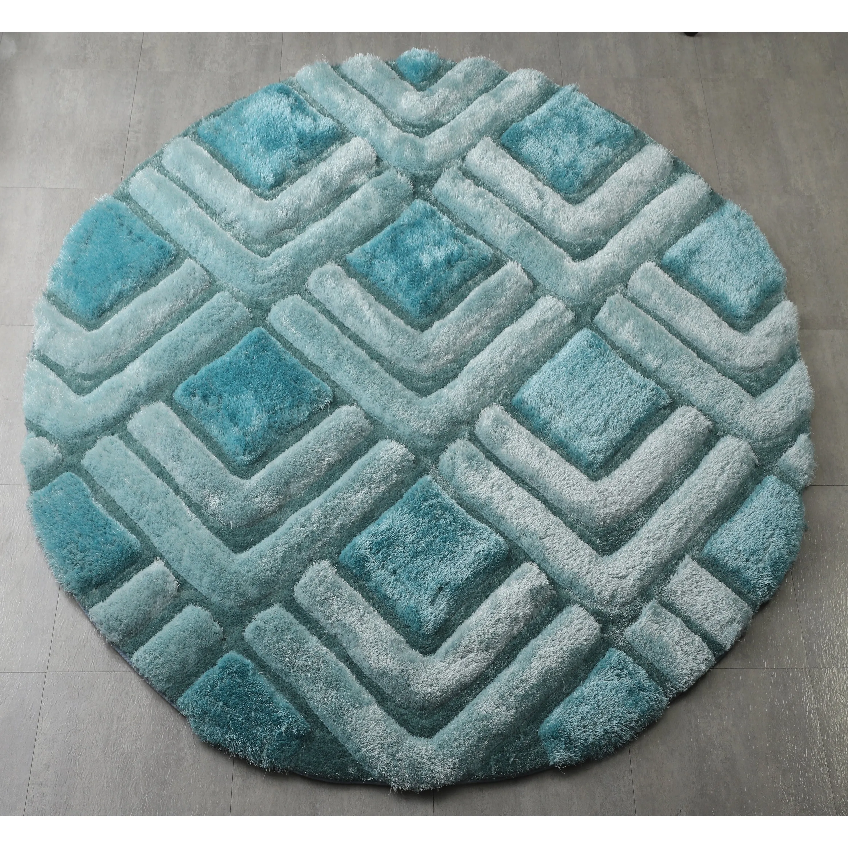 Mateos Shag Contemporary Designed Area Rug
