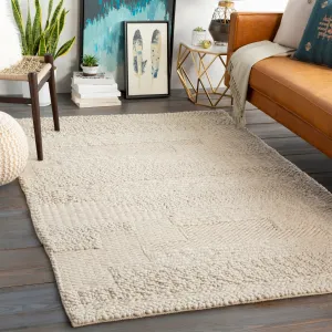 Meave Handmade Modern Wool Area Rug