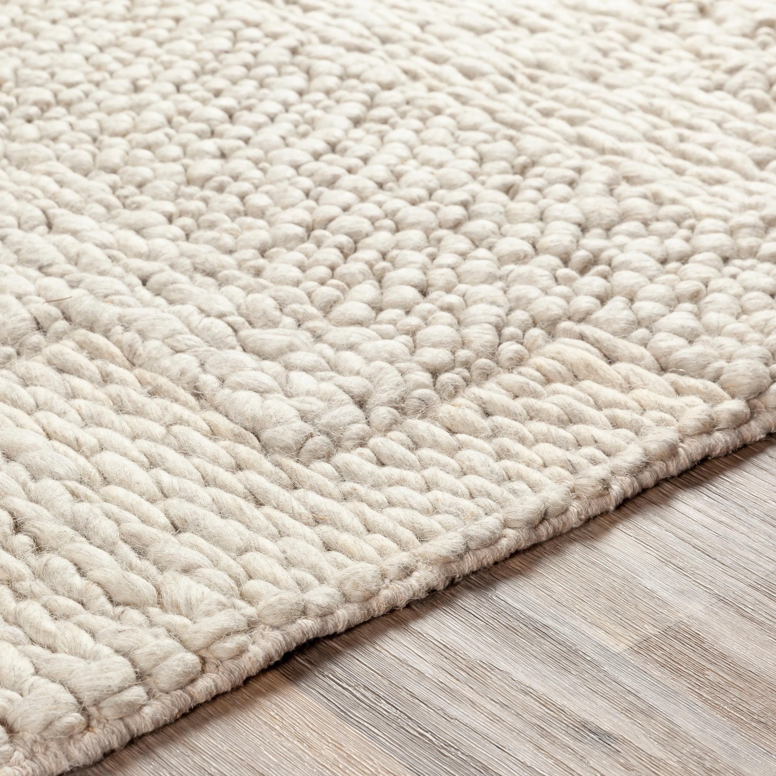 Meave Handmade Modern Wool Area Rug