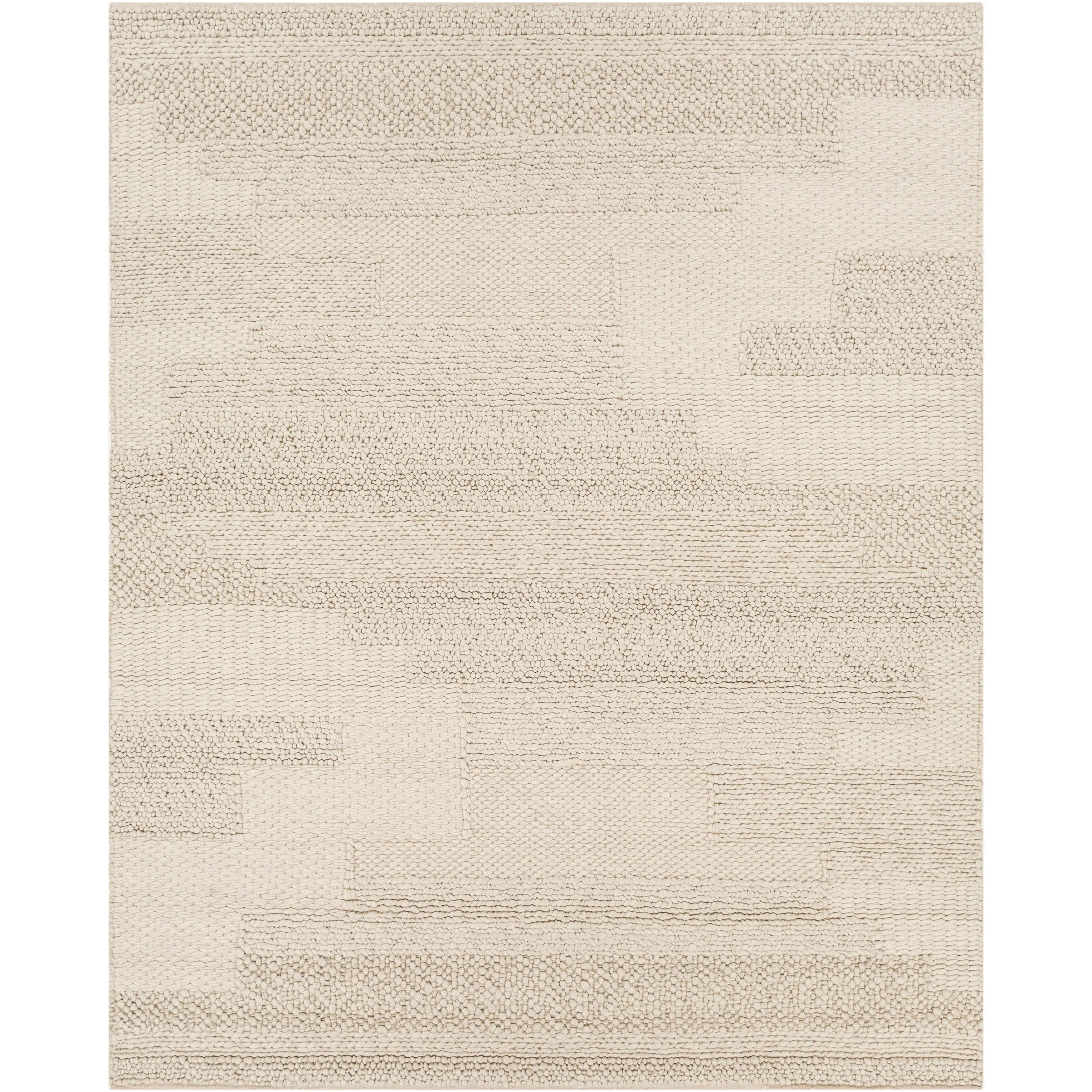 Meave Handmade Modern Wool Area Rug