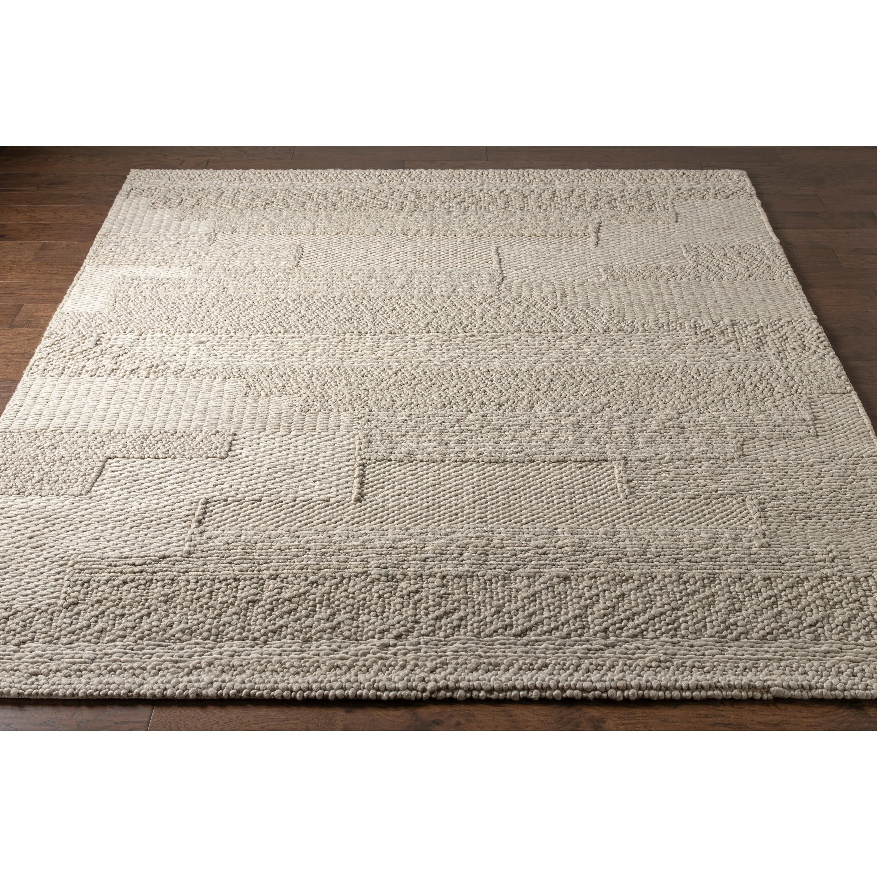 Meave Handmade Modern Wool Area Rug