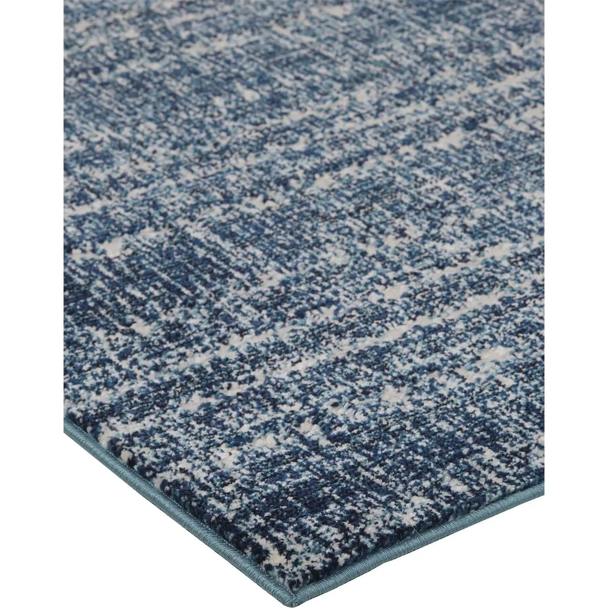 Meera Coastal Inspired Striated Transitional Casual Area Rug
