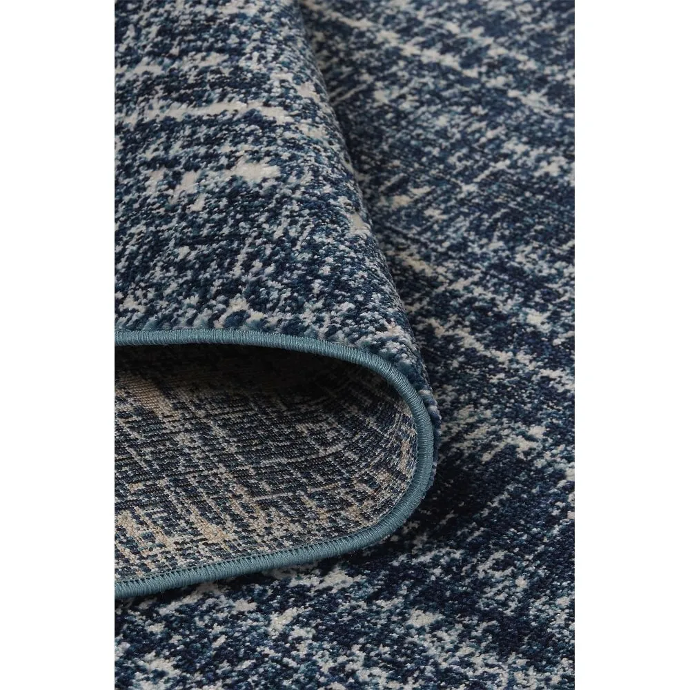 Meera Coastal Inspired Striated Transitional Casual Area Rug