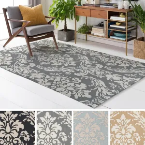 Meticulously Woven Franc Polyester Rug