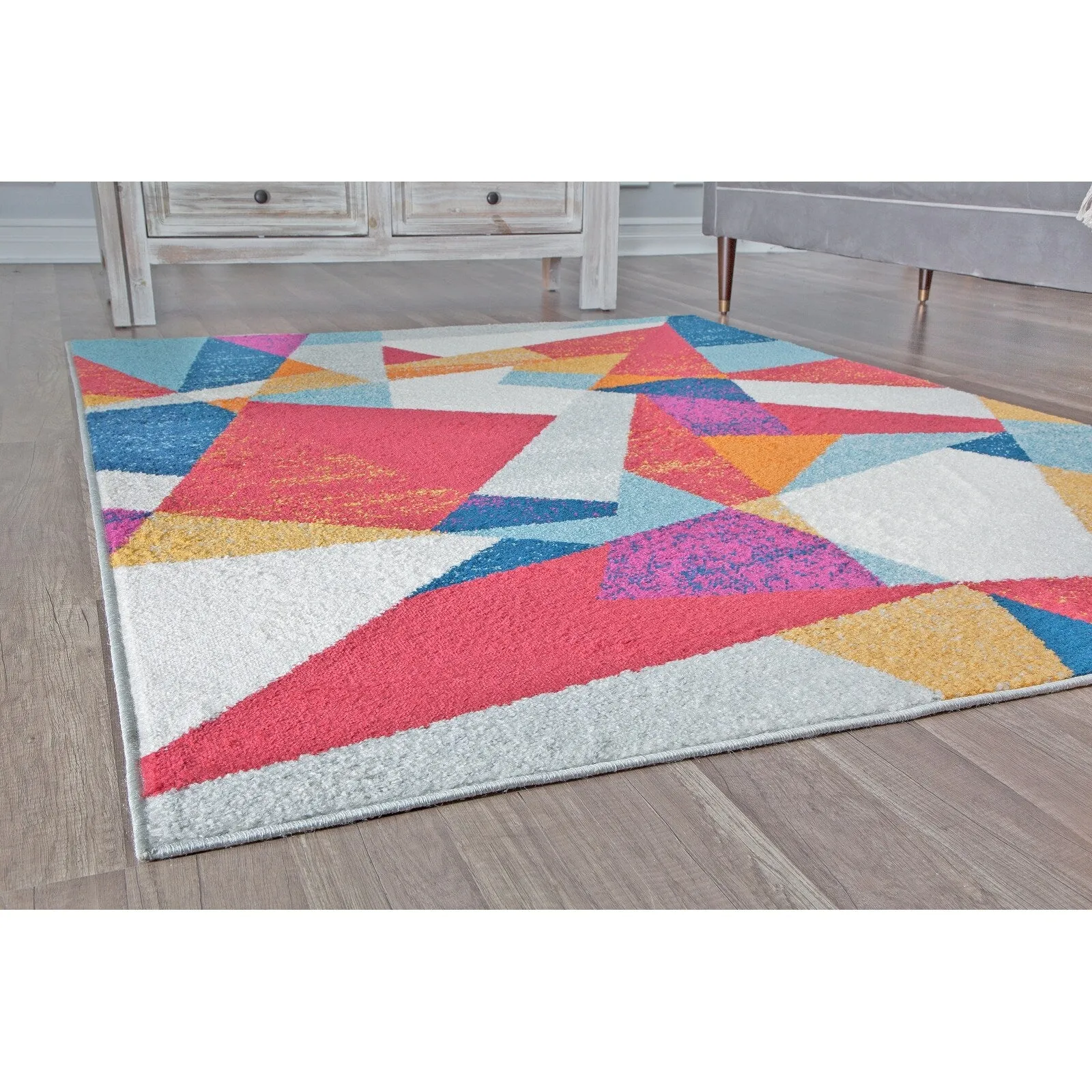Mika Modern Contemporary Abstract Area Rug by Rugs America