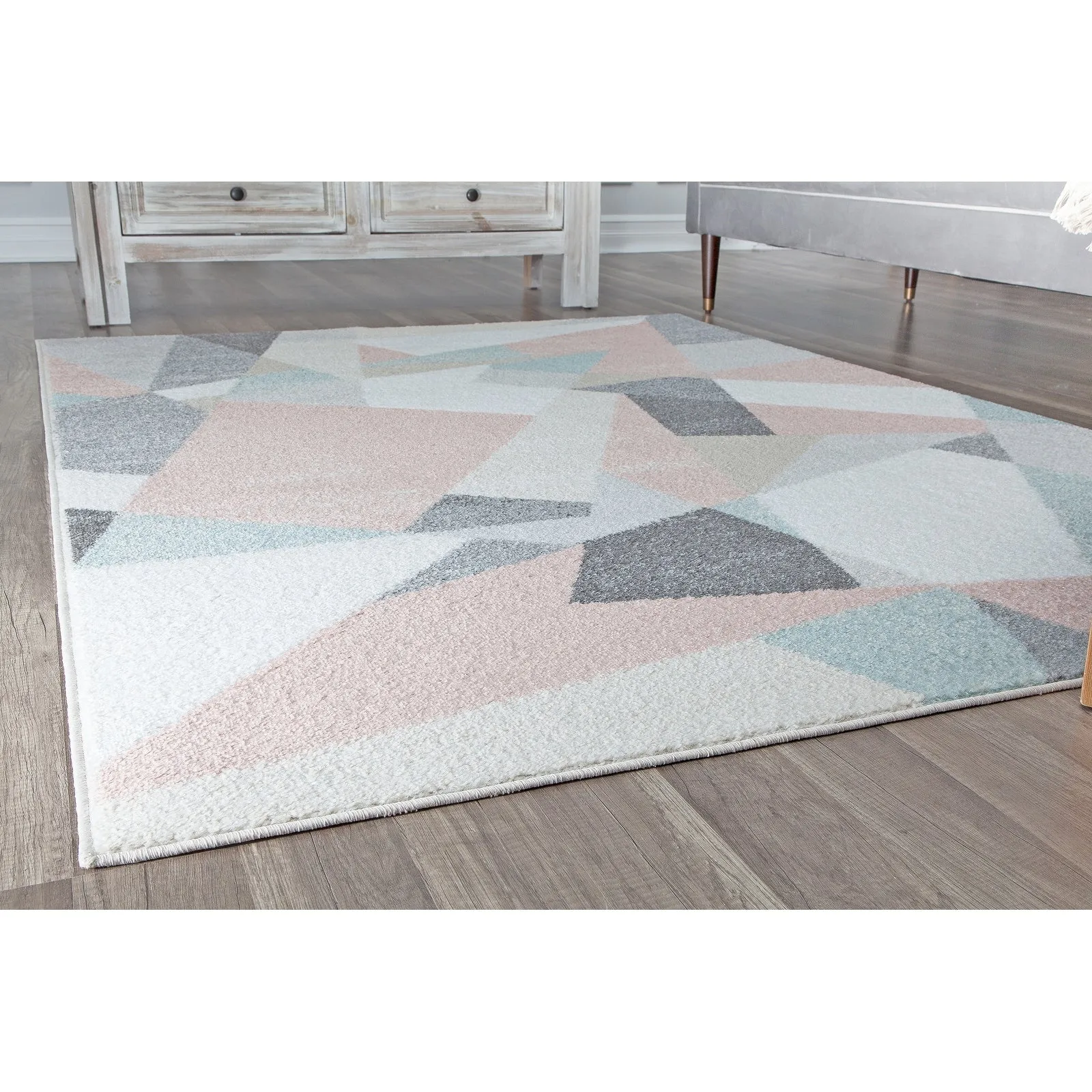 Mika Modern Contemporary Abstract Area Rug by Rugs America