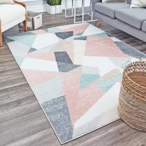 Mika Modern Contemporary Abstract Area Rug by Rugs America