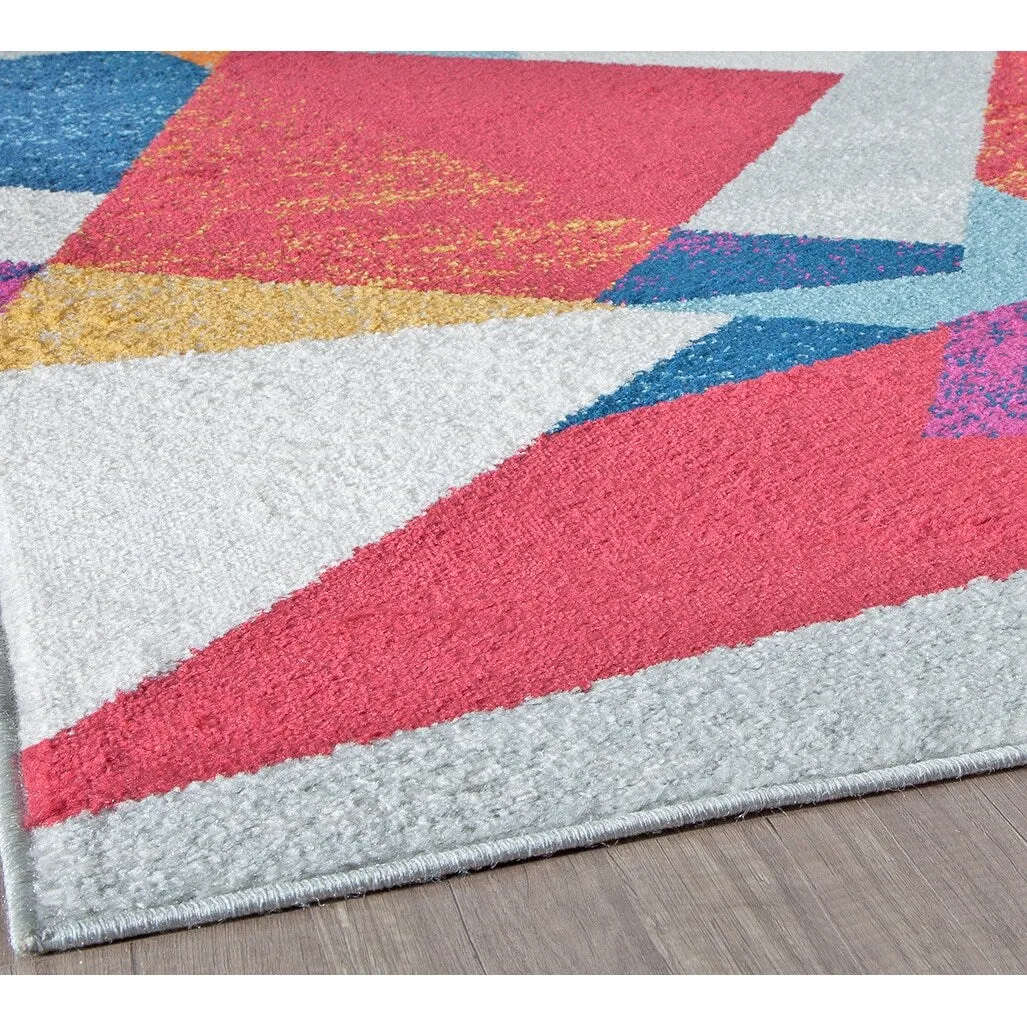 Mika Modern Contemporary Abstract Area Rug by Rugs America