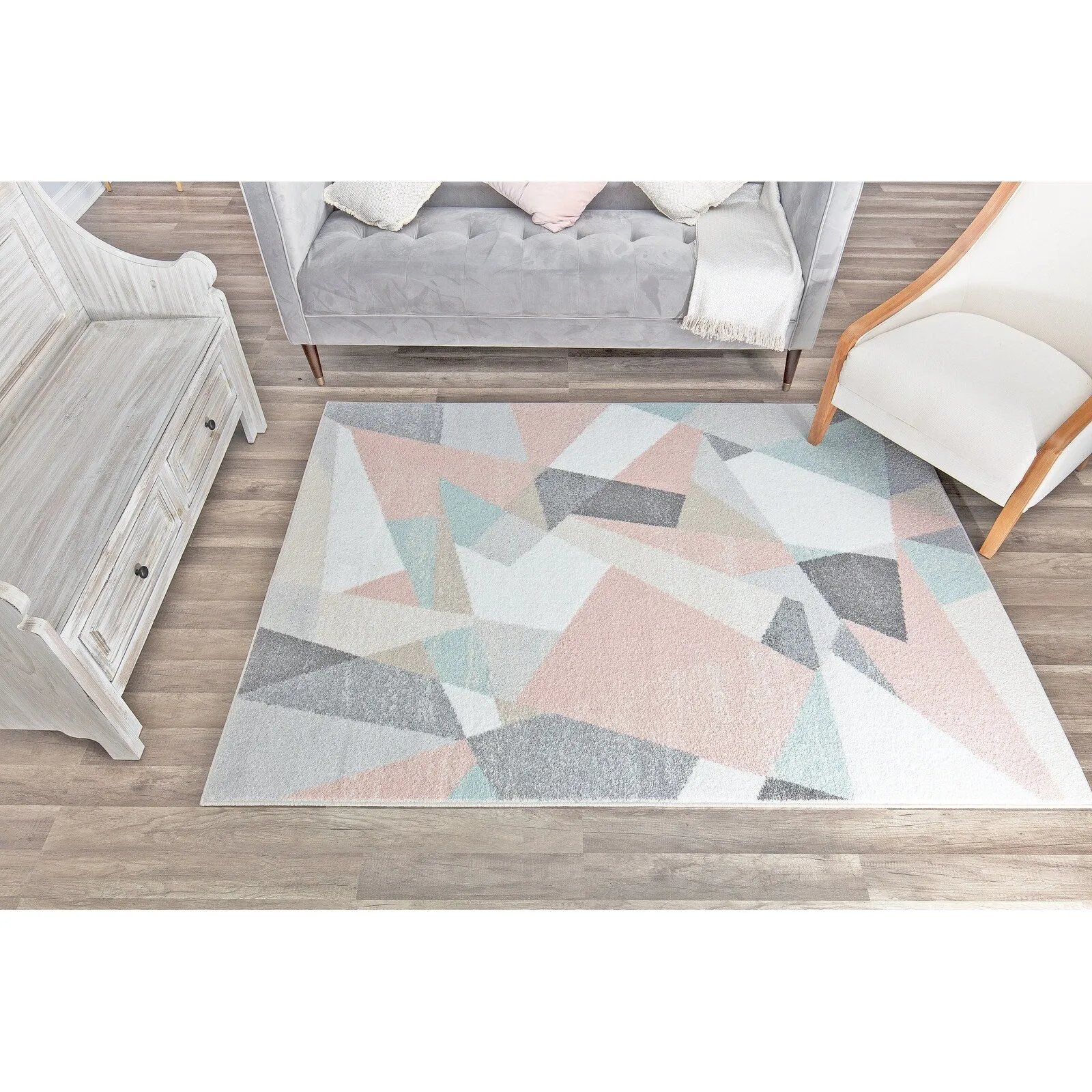 Mika Modern Contemporary Abstract Area Rug by Rugs America