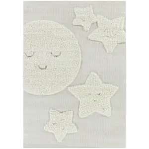 Mod-Tod Goodnight Kids Star Indoor/Outdoor Area Rug - 3'11 x 5'7