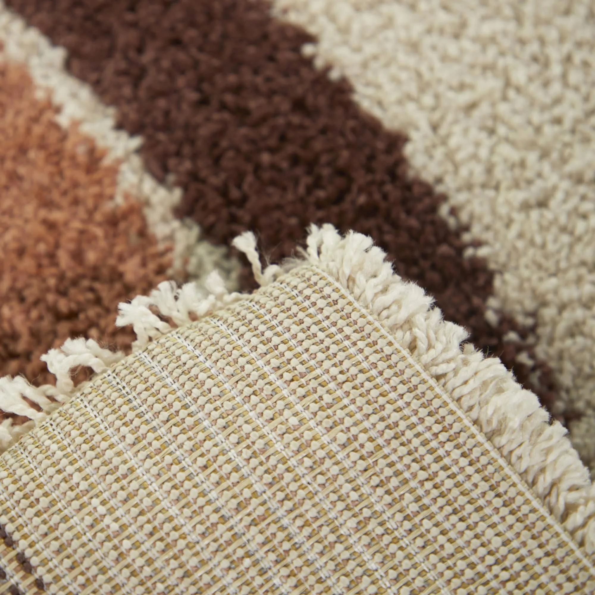 Mod-Tod Kristina Kids Rainbow Shag Area Rug