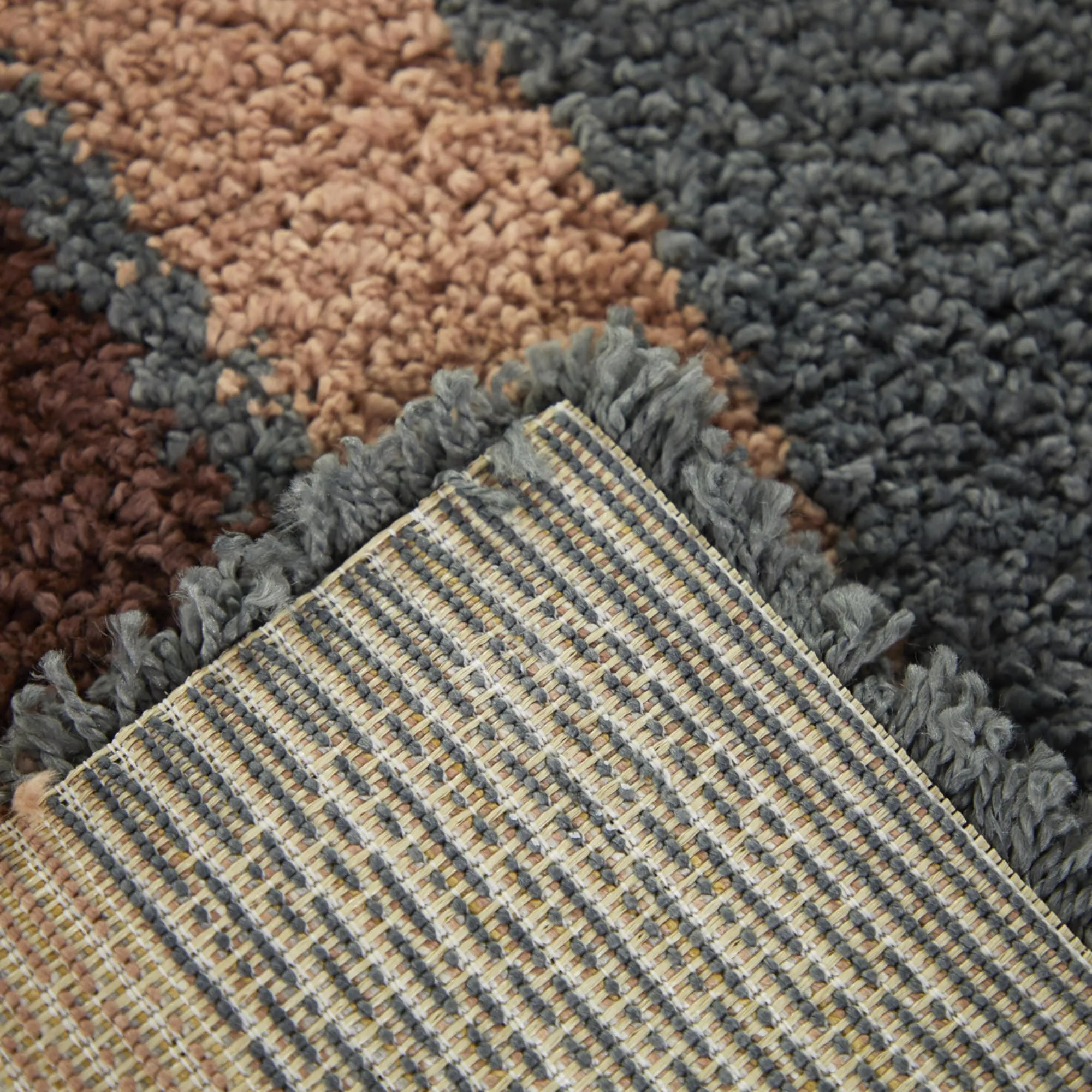 Mod-Tod Kristina Kids Rainbow Shag Area Rug