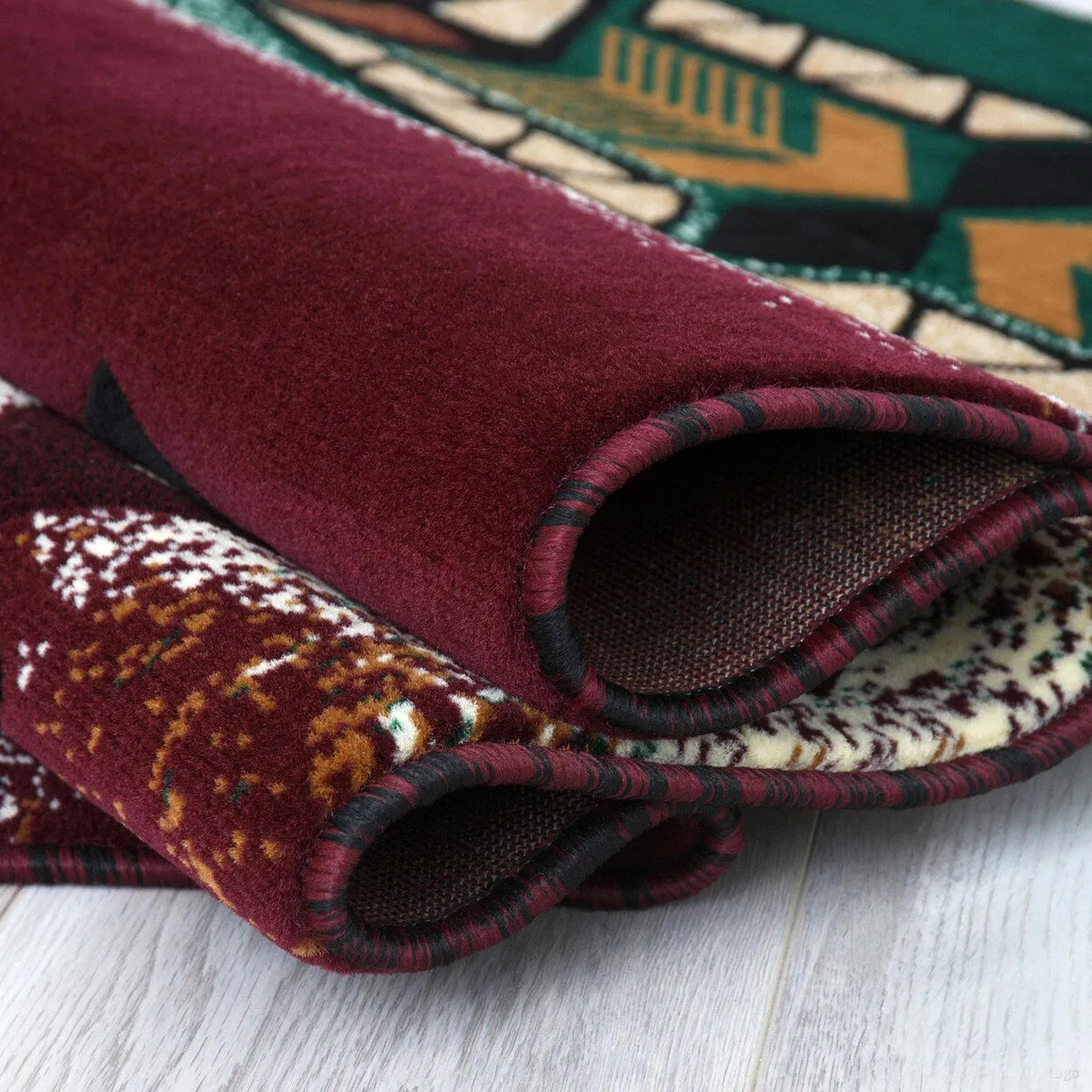 Modern Contemporary Southwestern/Native American Style Area Rug - Stylish Decor for Any Space