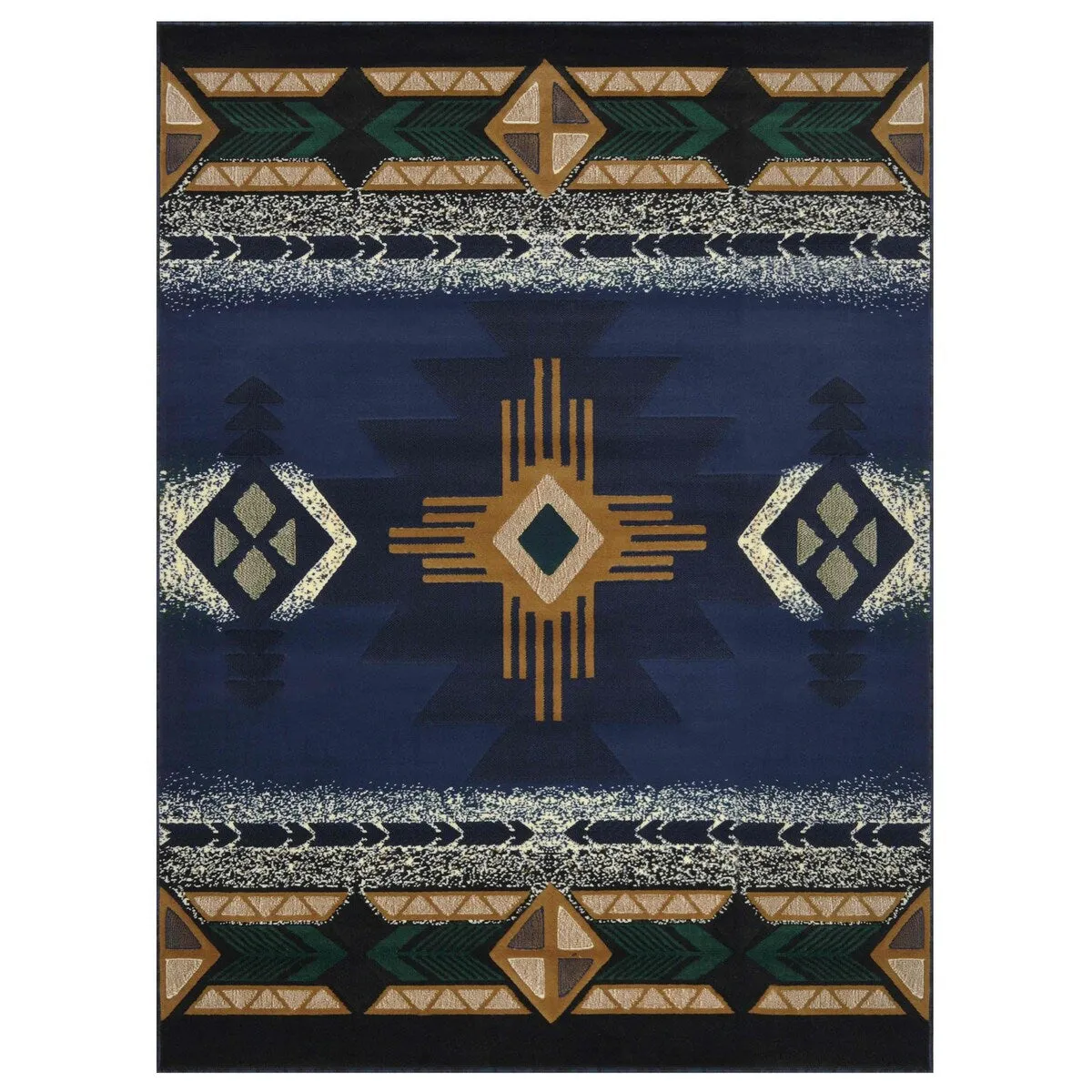 Modern Contemporary Southwestern/Native American Style Area Rug - Stylish Decor for Any Space