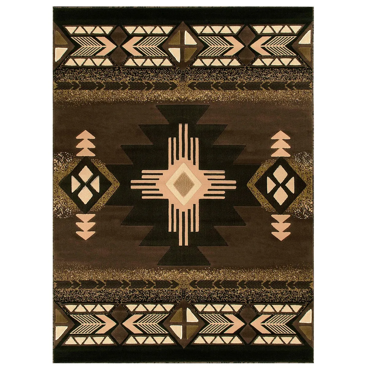 Modern Contemporary Southwestern/Native American Style Area Rug - Stylish Decor for Any Space