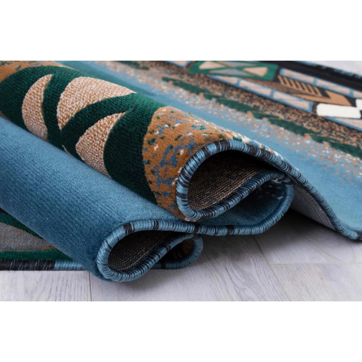 Modern Contemporary Southwestern/Native American Style Area Rug - Stylish Decor for Any Space