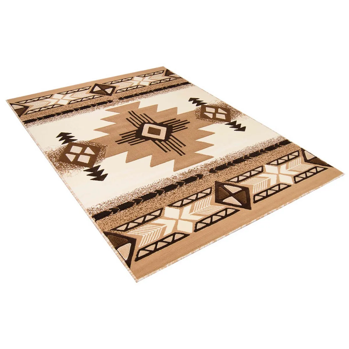 Modern Contemporary Southwestern/Native American Style Area Rug - Stylish Decor for Any Space
