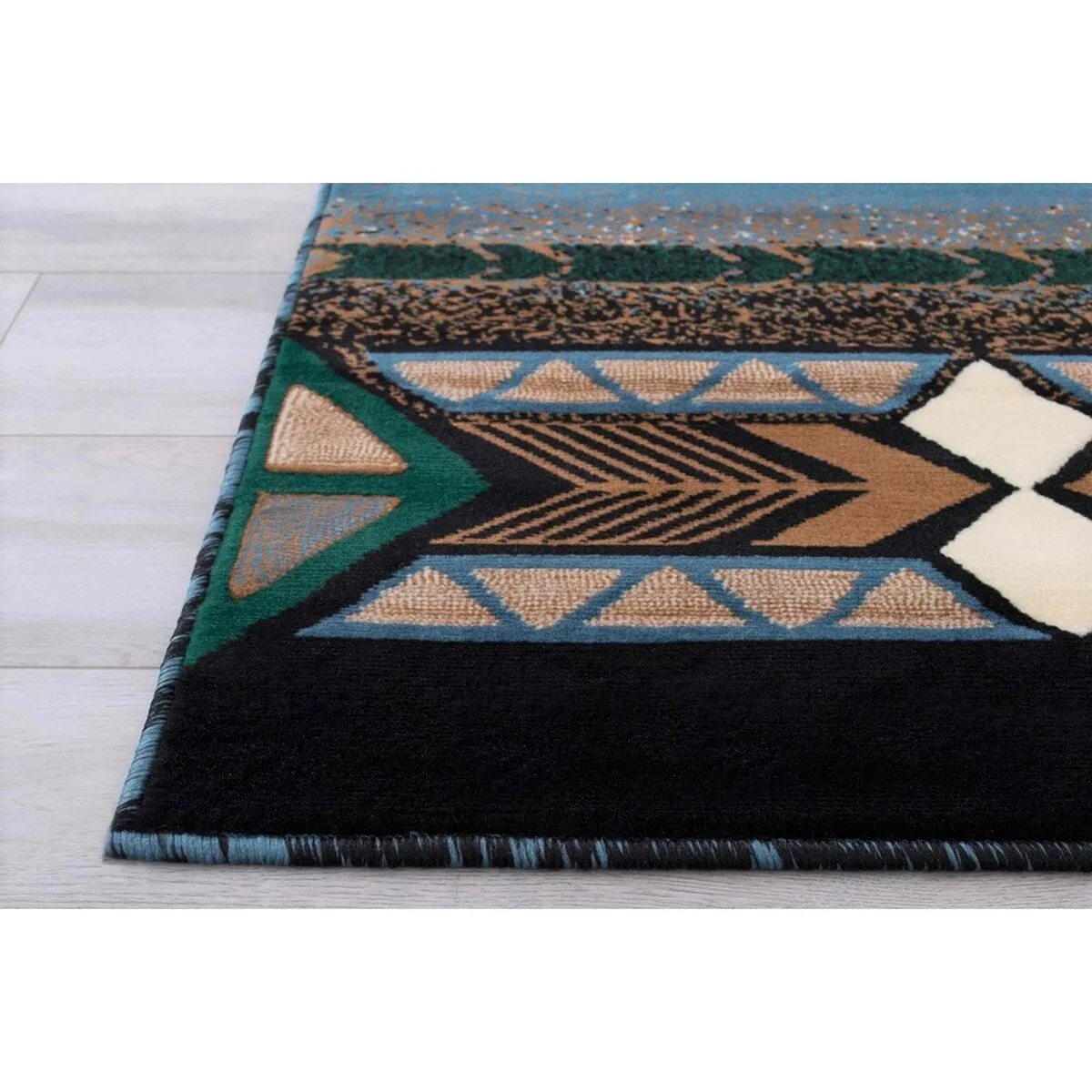 Modern Contemporary Southwestern/Native American Style Area Rug - Stylish Decor for Any Space