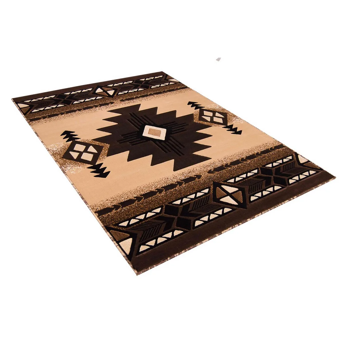 Modern Contemporary Southwestern/Native American Style Area Rug - Stylish Decor for Any Space