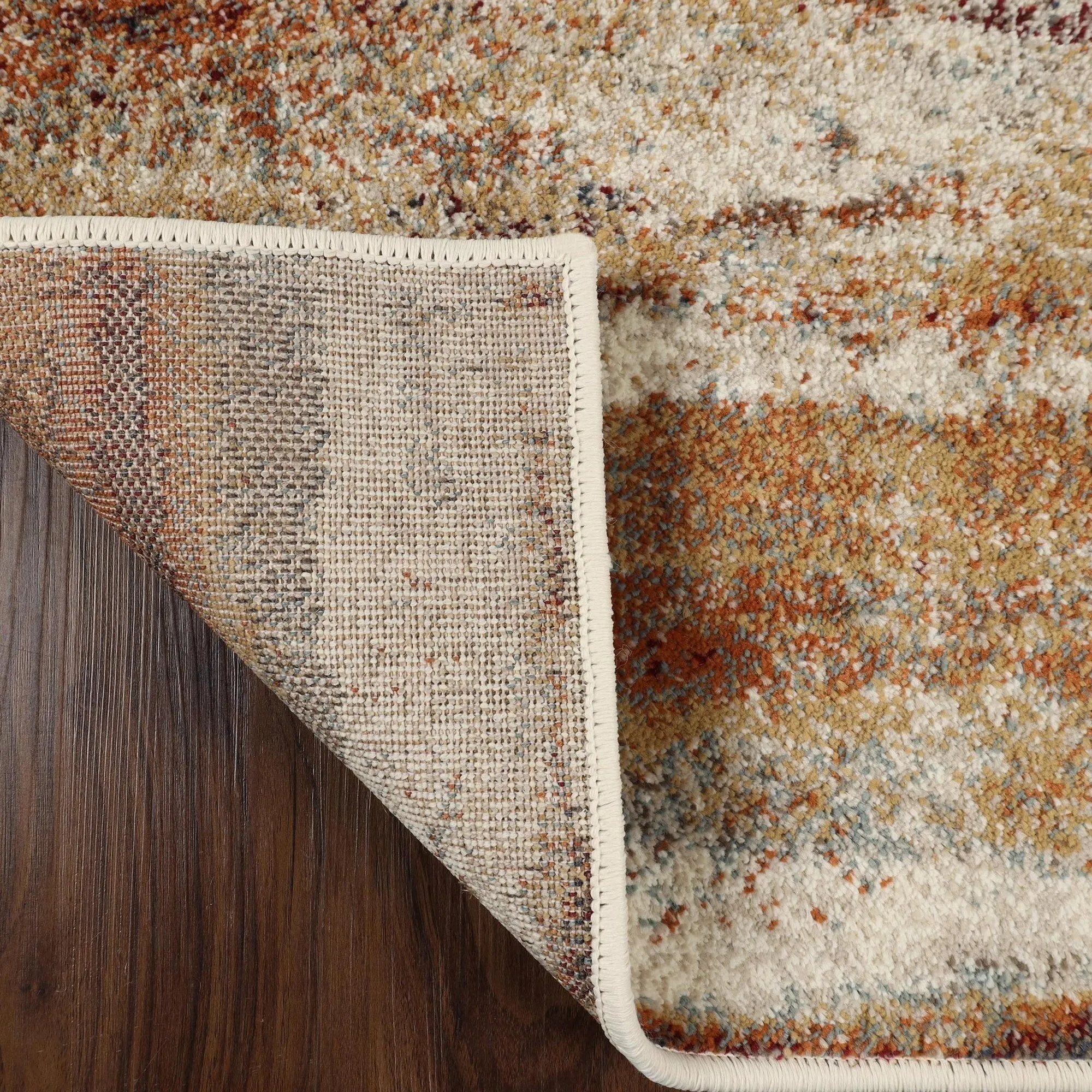Modern Lines Abstract Striped Indoor Runner or Area Rug by Superior