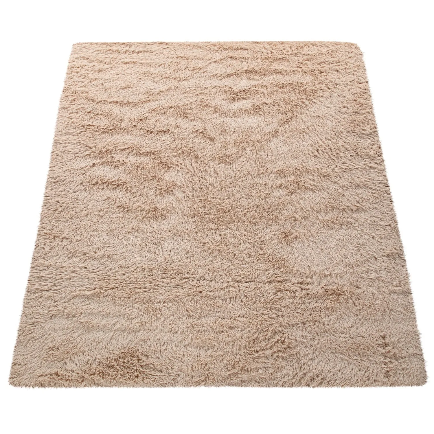 Modern Shag Rug Soft & Fluffy In Solid Colors
