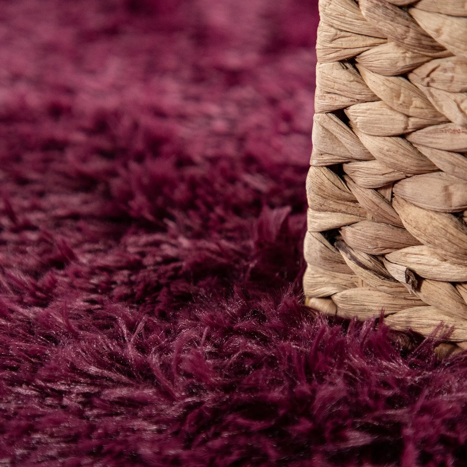 Modern Shag Rug Soft & Fluffy In Solid Colors