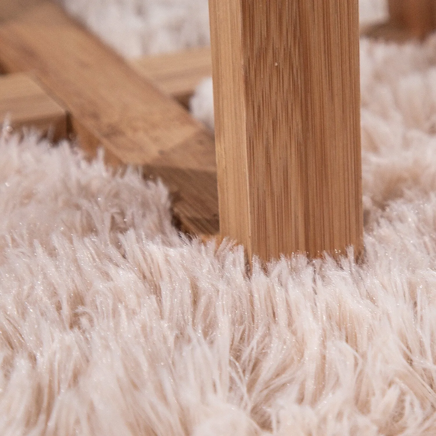 Modern Shag Rug Soft & Fluffy In Solid Colors