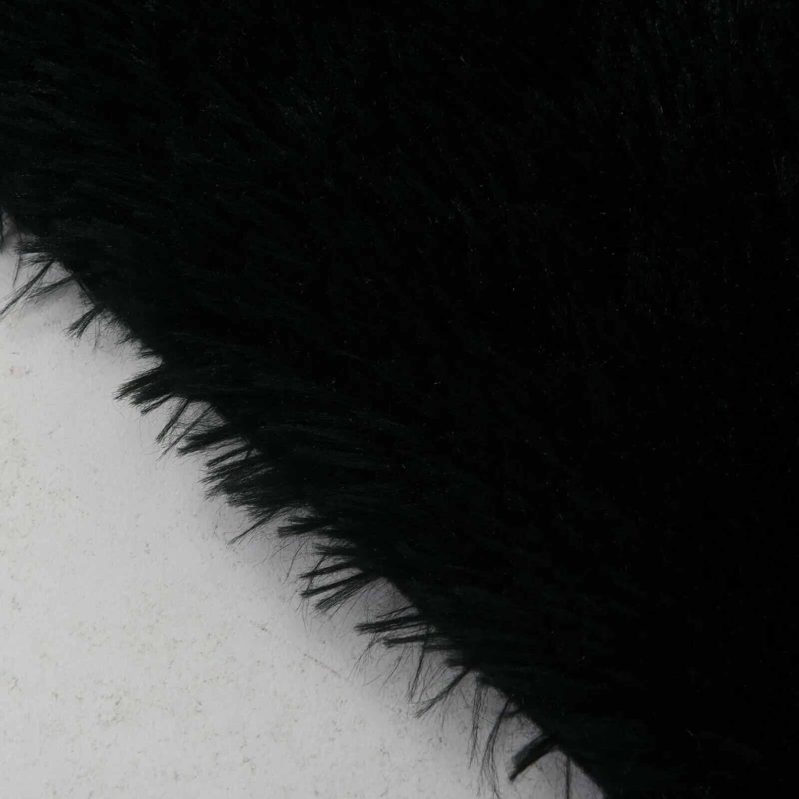Modern Soft PV Plush Furry Area Rug - Non-Slip Fuzzy Shag - Floor Carpet for Bedroom. Living Room. Nursery - Solid Color