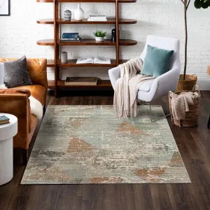 Mohawk Home Anderson Abstract Geometric Striped Contemporary Area Rug