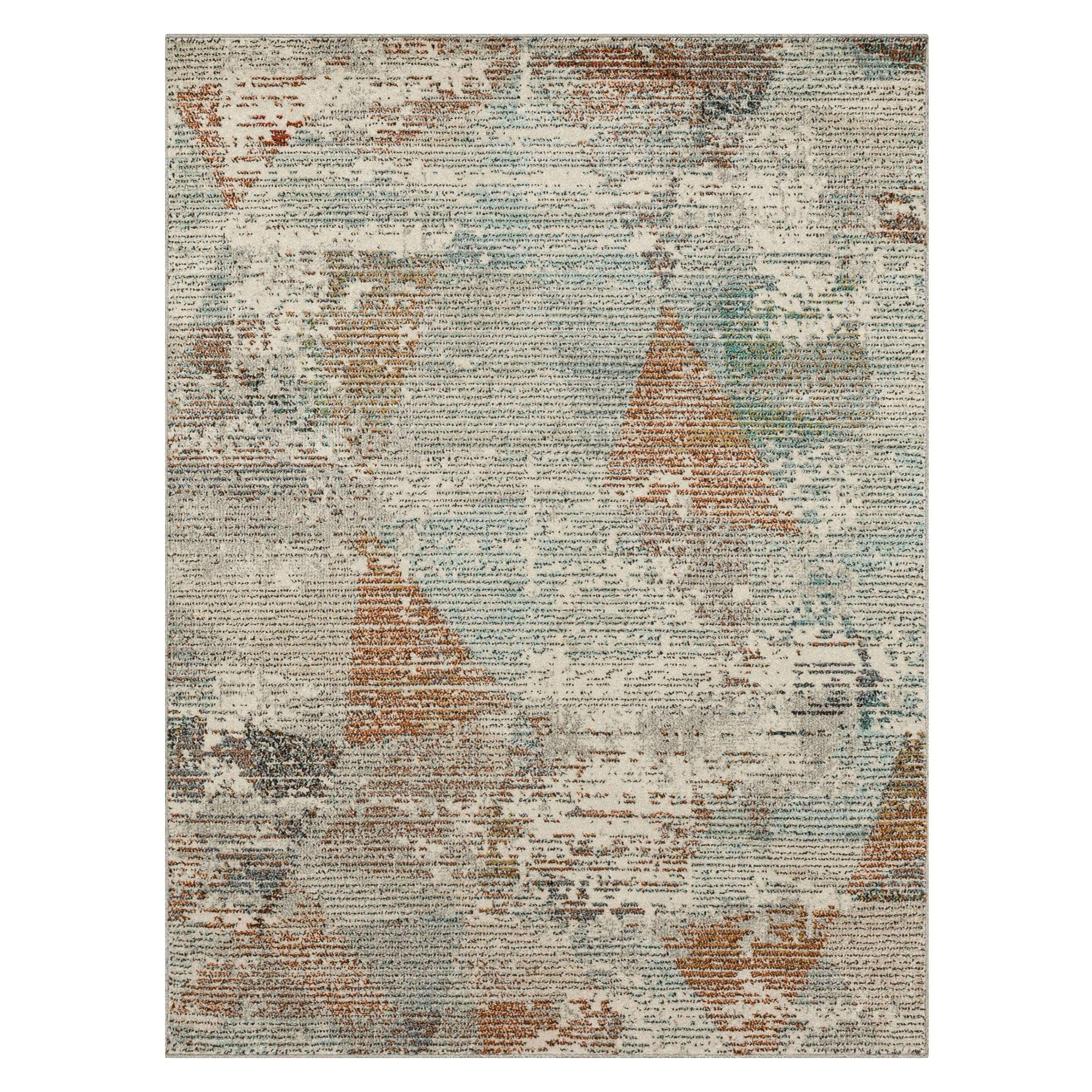 Mohawk Home Anderson Abstract Geometric Striped Contemporary Area Rug